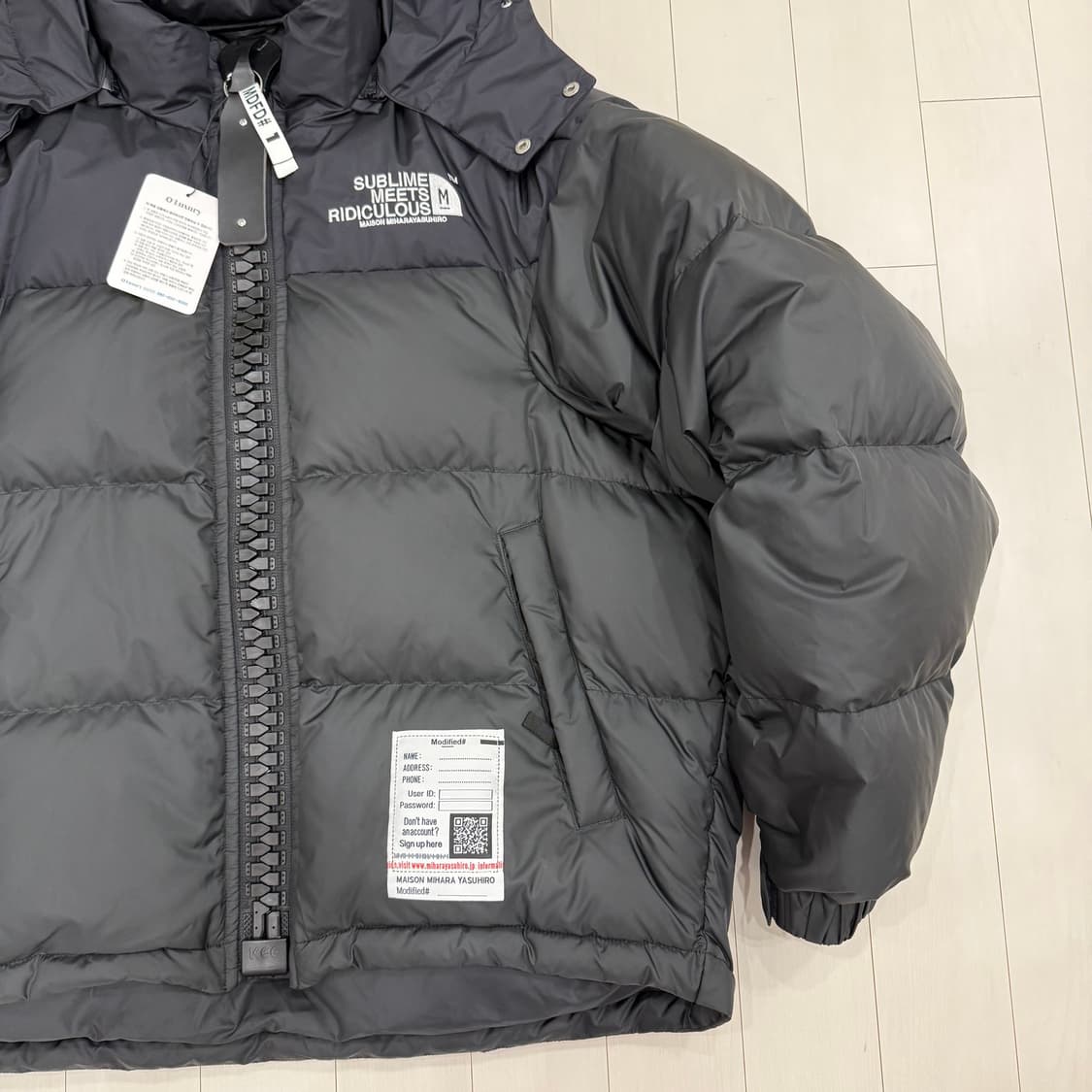 미하라 야스히로 눕시 다운 패딩 44 사이즈 [새상품] 상품이미지6