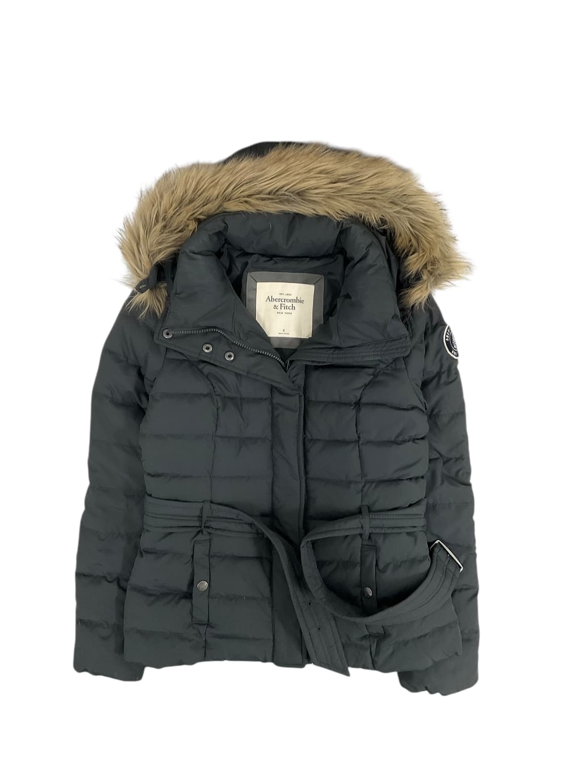 아베크롬비 퍼 후드 패딩 (m) 상품이미지1