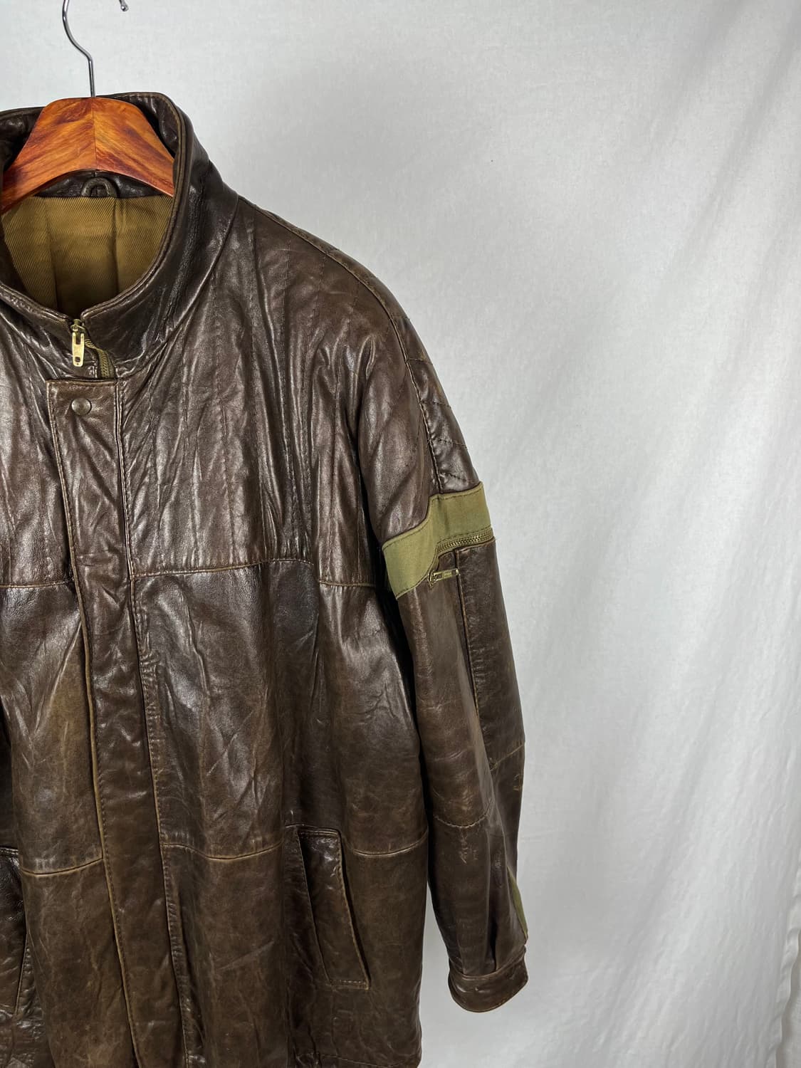 90s Italy Made 밀리터리 디테일 카코트 상품이미지3