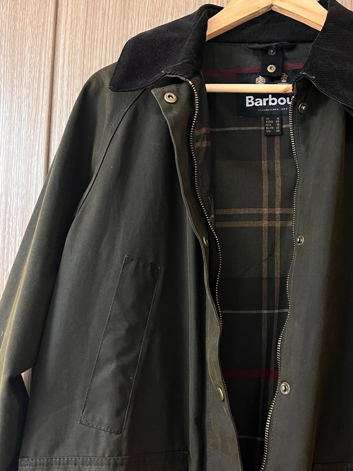 바버 왁스 자켓  상품이미지2