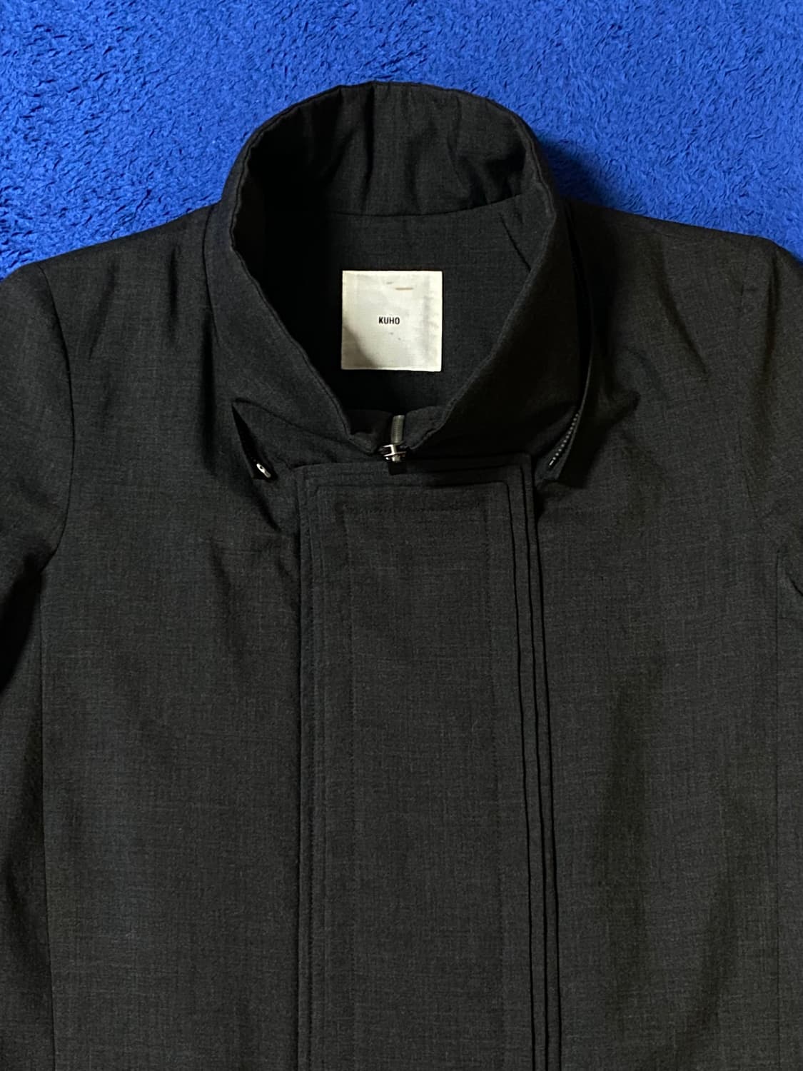 KUHO 구호 블랙 후드 바람막이 집업 점퍼 상품이미지10