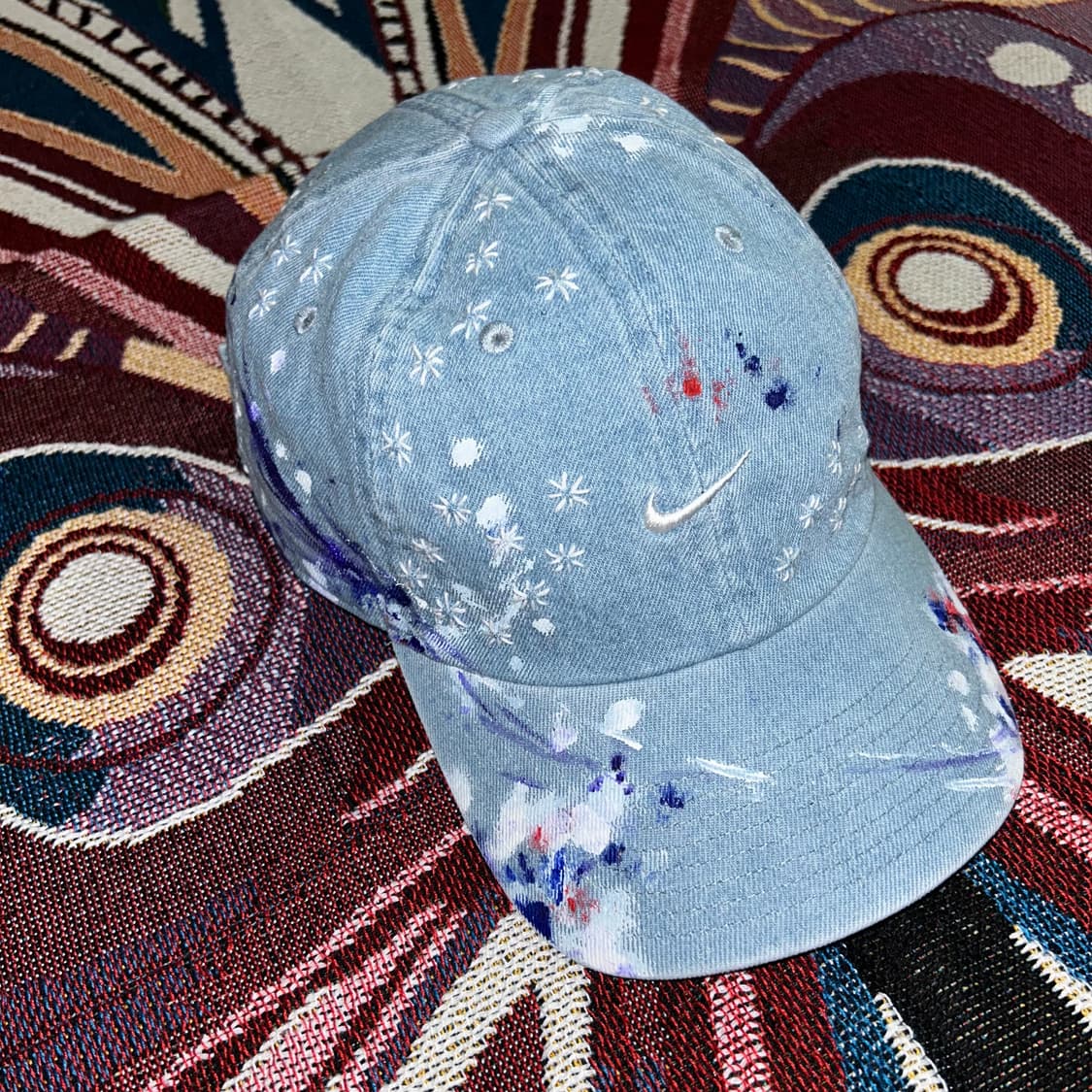 [Custom] 나이키 클럽 스우시 데님 캡 상품이미지5