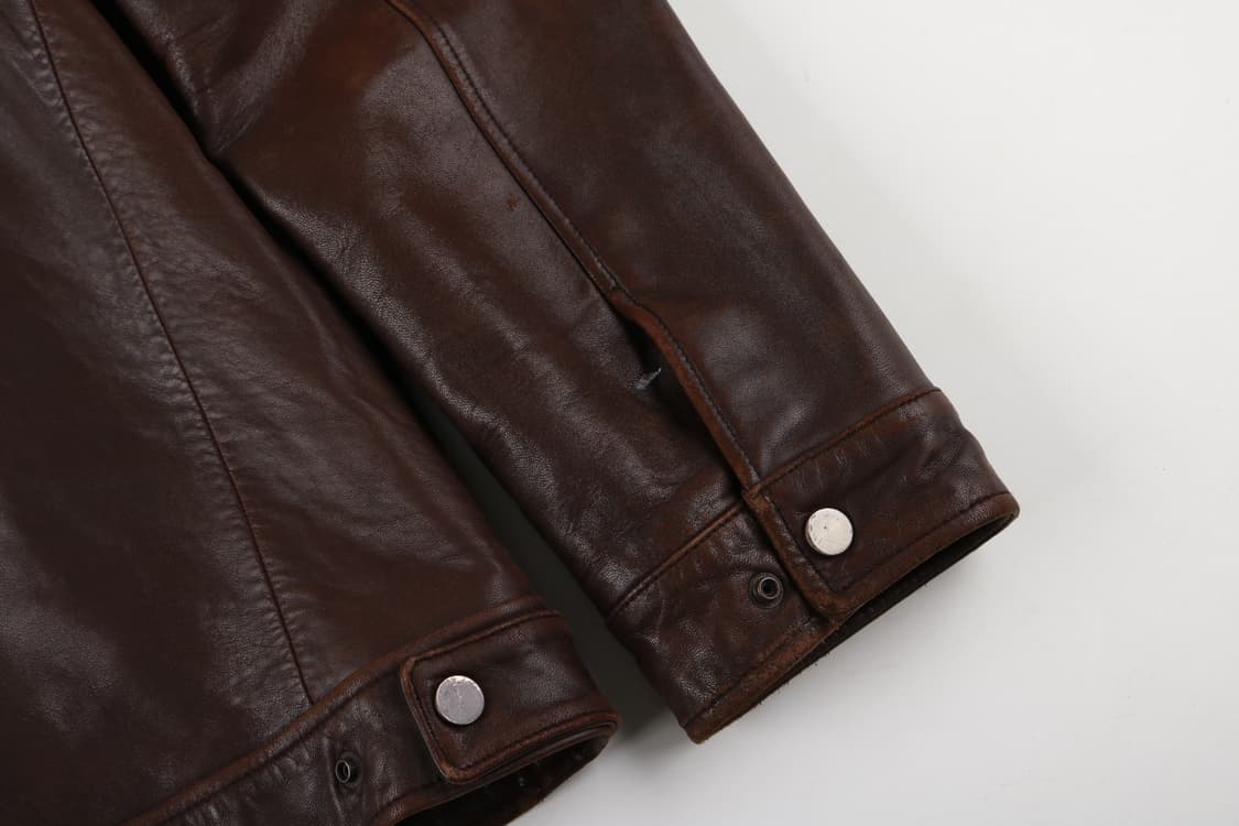 [XL] 00's 빈폴 양가죽 블루종 자켓 상품이미지9