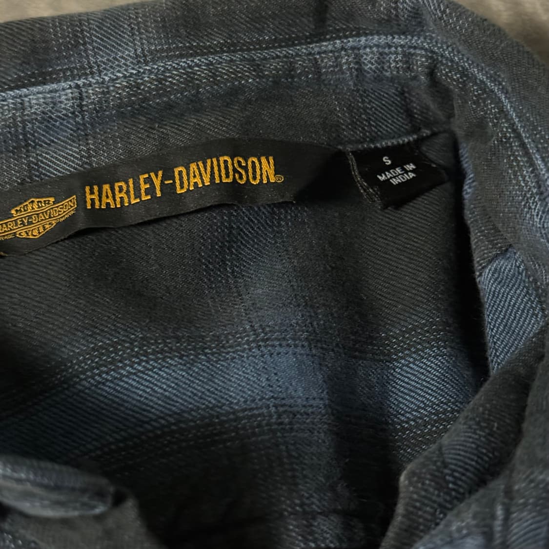 할리데이비슨 체크 셔츠 s 상품이미지4