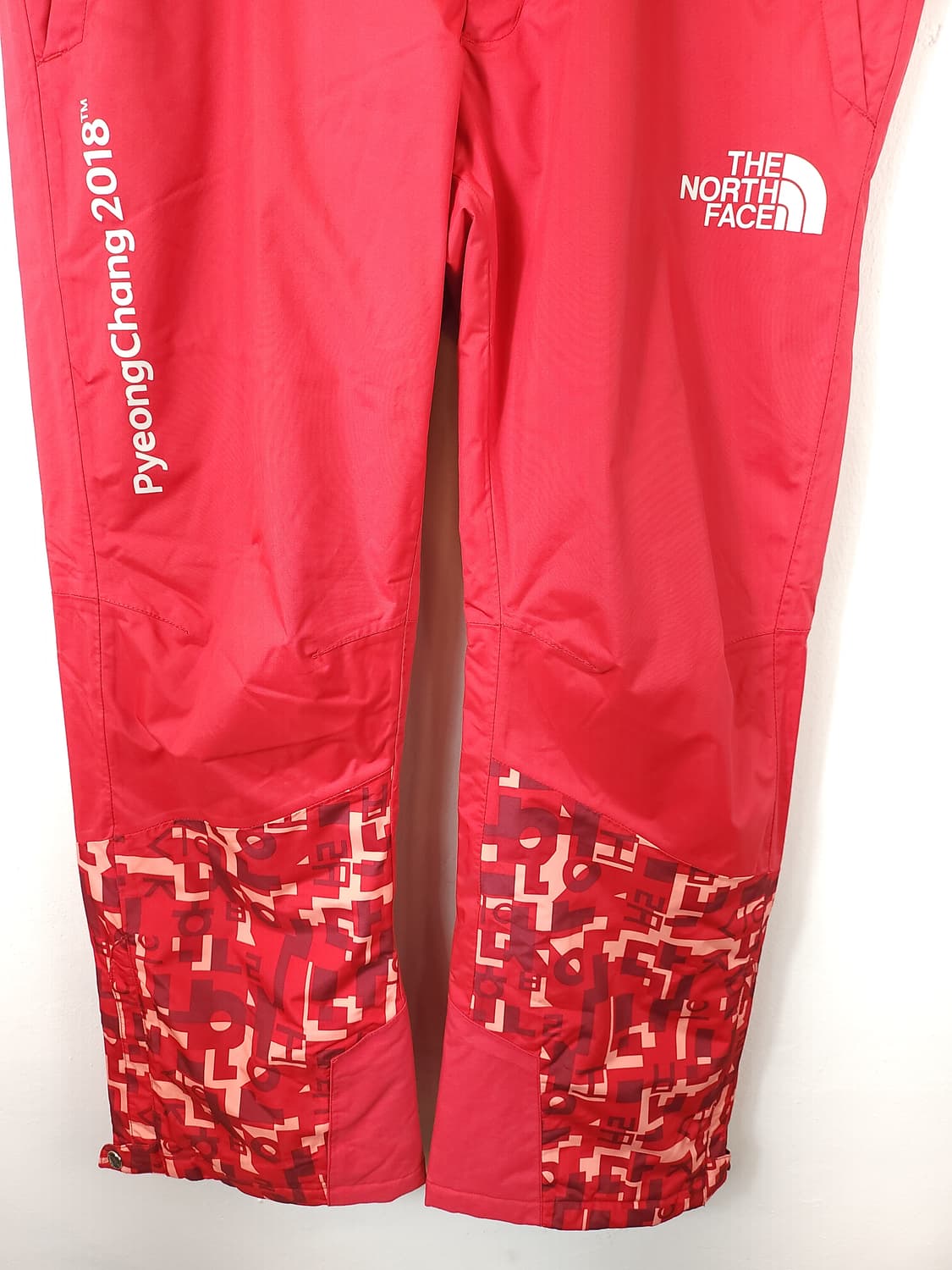 노스페이스 평창 2018 스키 바지 레드 상품이미지5