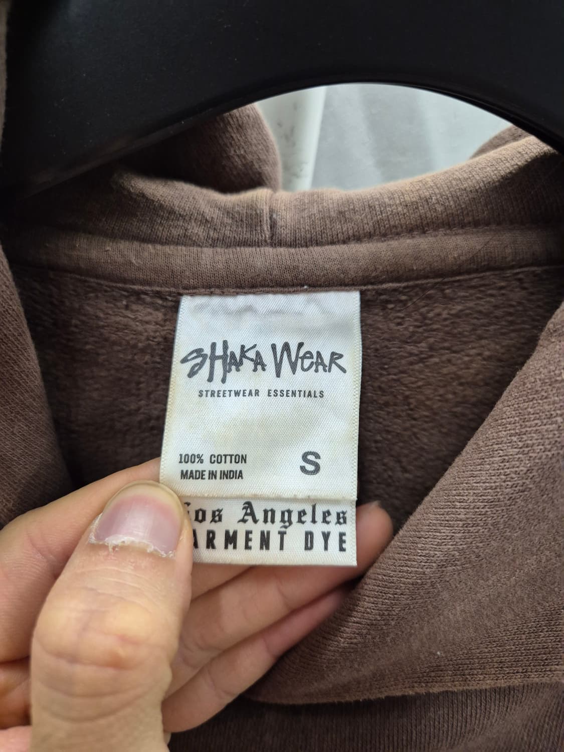 SHAKA WEAR 후드티 브라운 S 상품이미지4