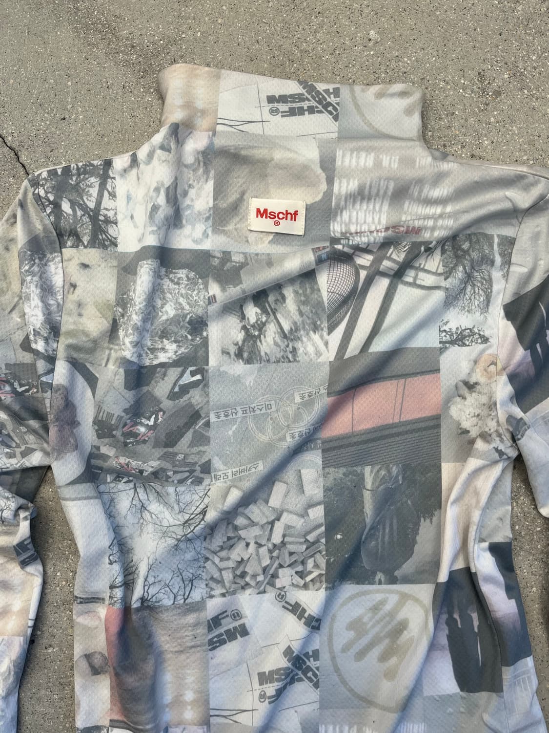 Mschf 프린팅 패턴 상의   상품이미지4