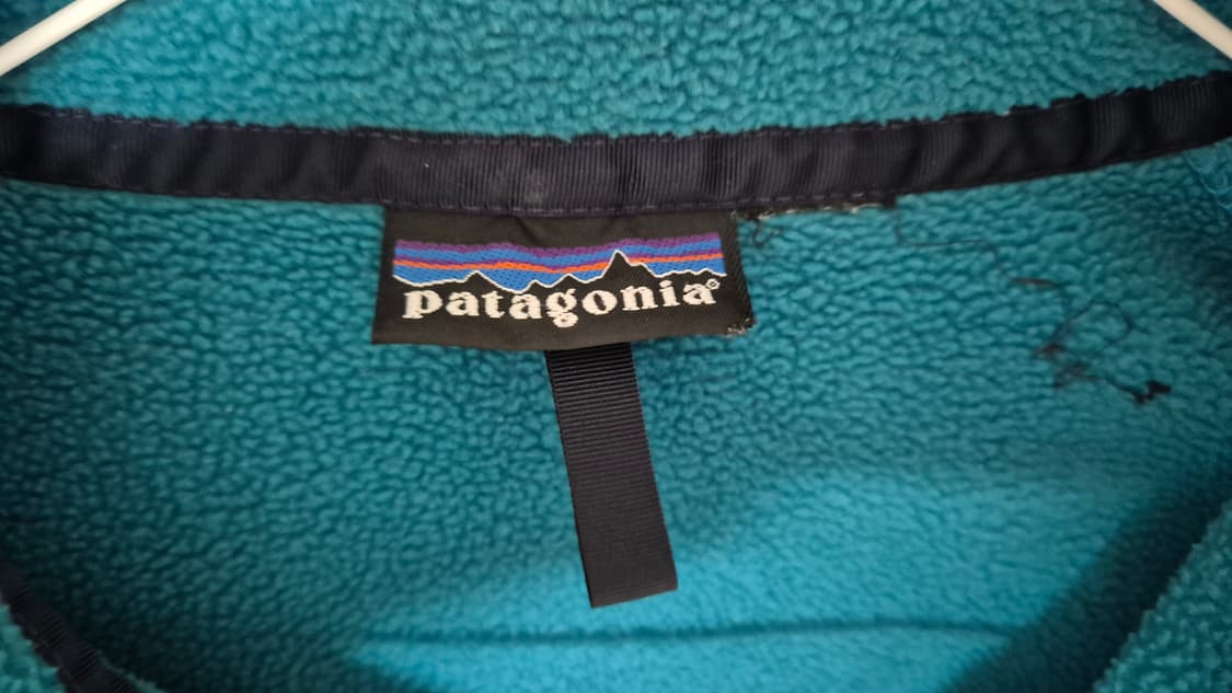 90s USA 파타고니아 신칠라 틸/네이비 상품이미지5
