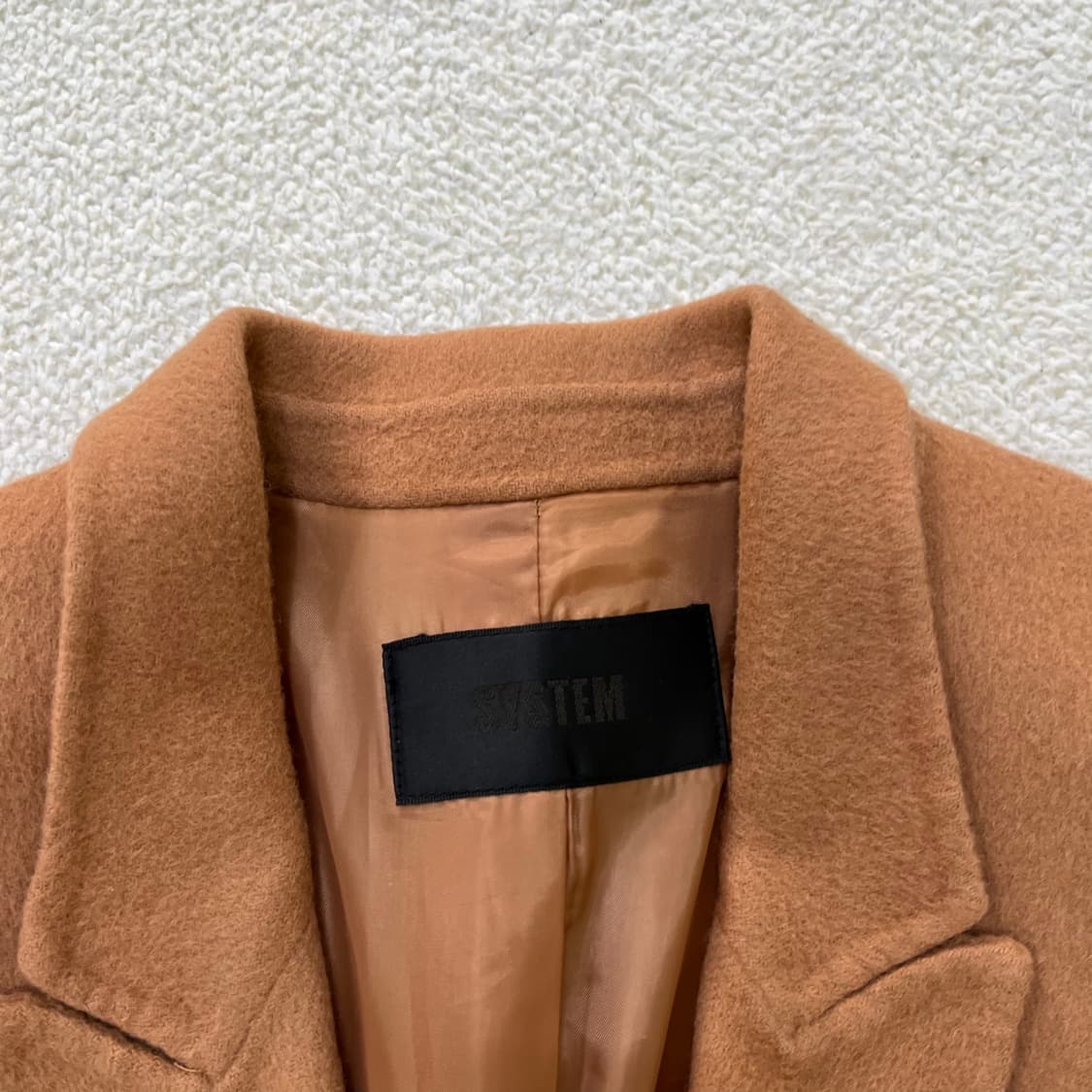 82 시스템 한섬 여성 울 롱코트 0331M 상품이미지2