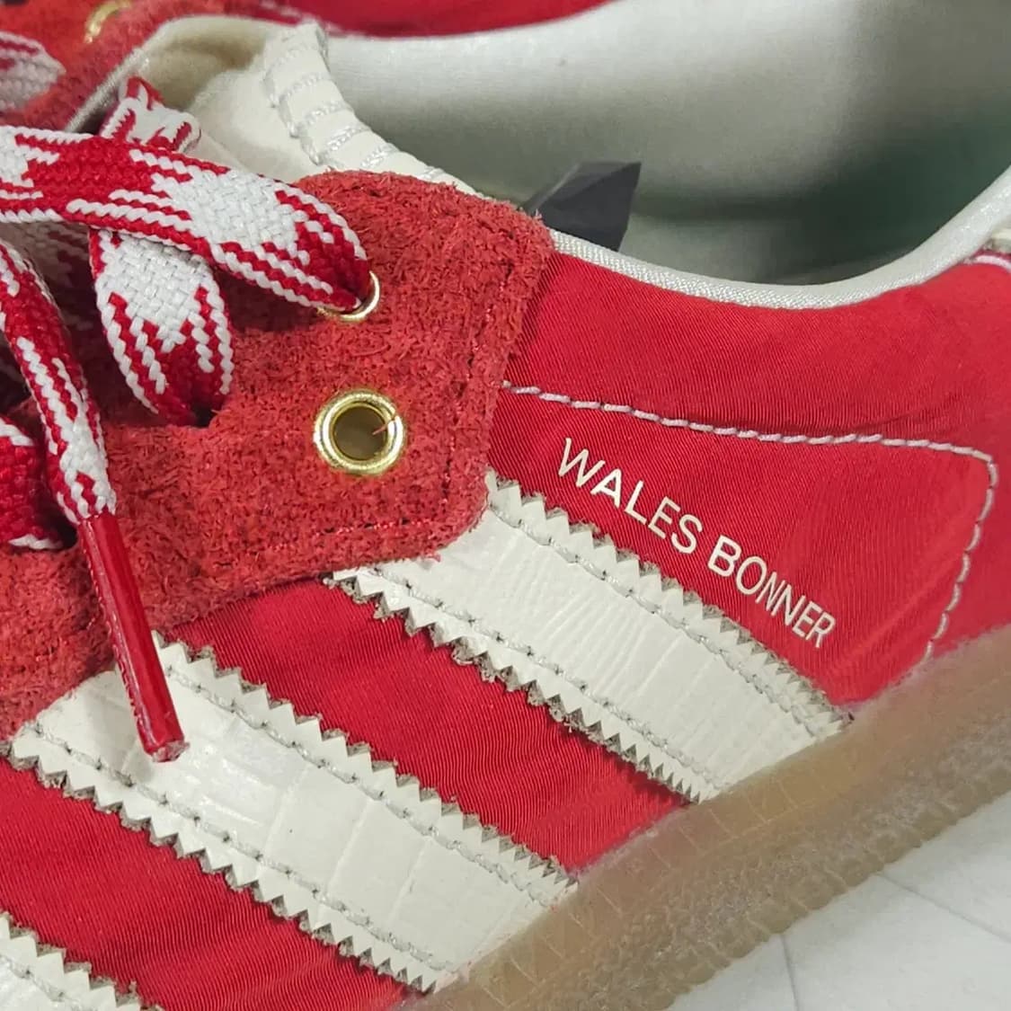 [아디다스 x 웨일스 보너 삼바 레드 / 255] 상품이미지5