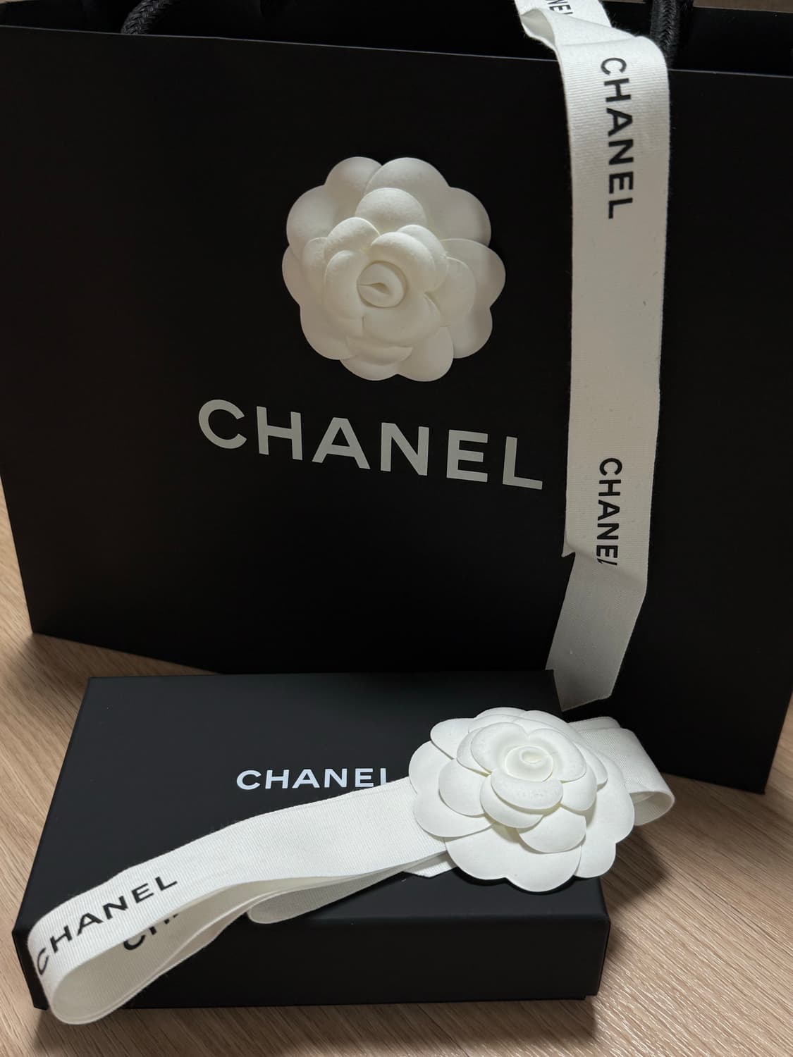 샤넬 은장 카드지갑 블랙 새상품 상품이미지5