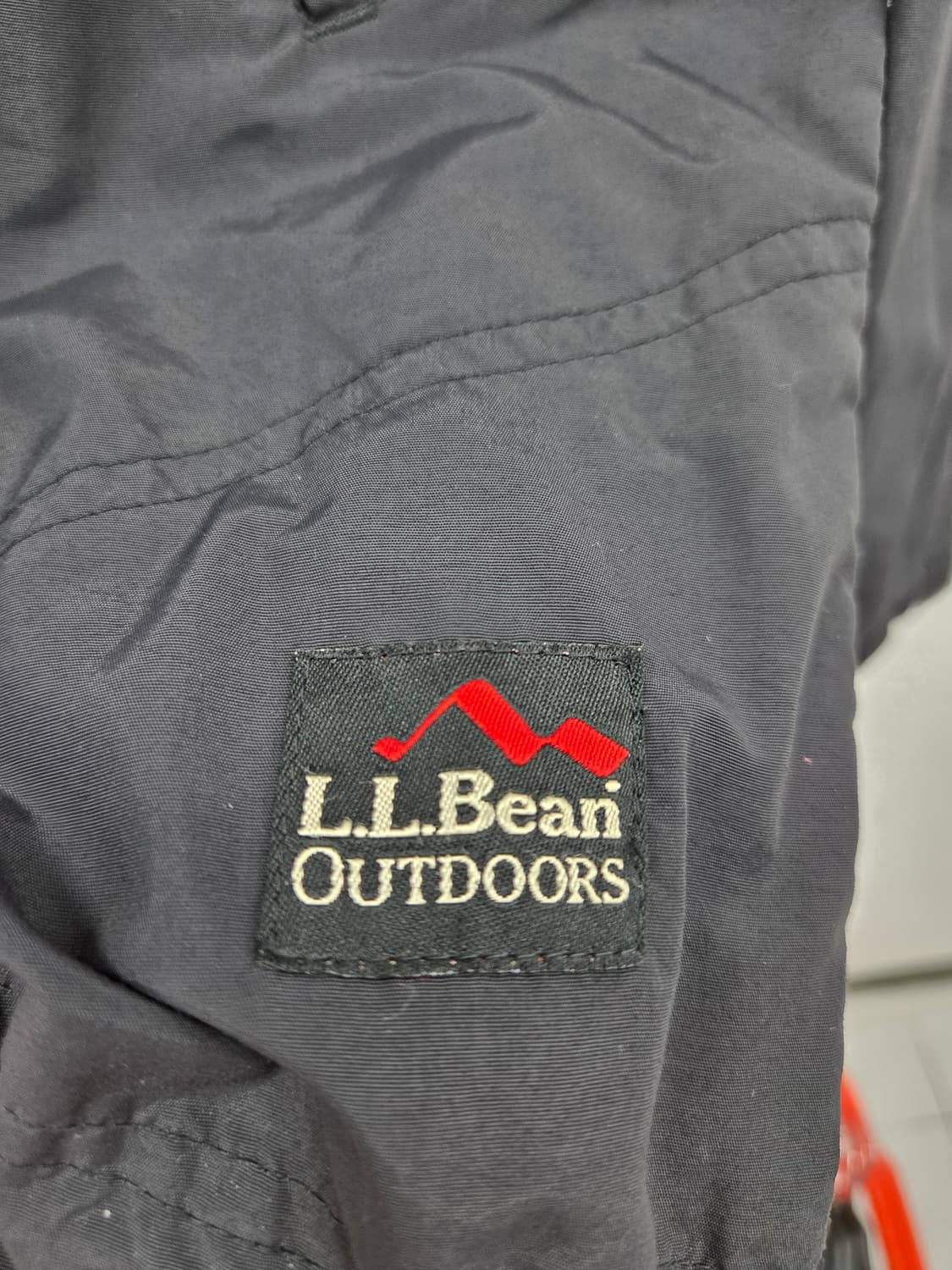 L 엘엘빈 L.L.Bean 검정색 후드 바람막이 상품이미지5