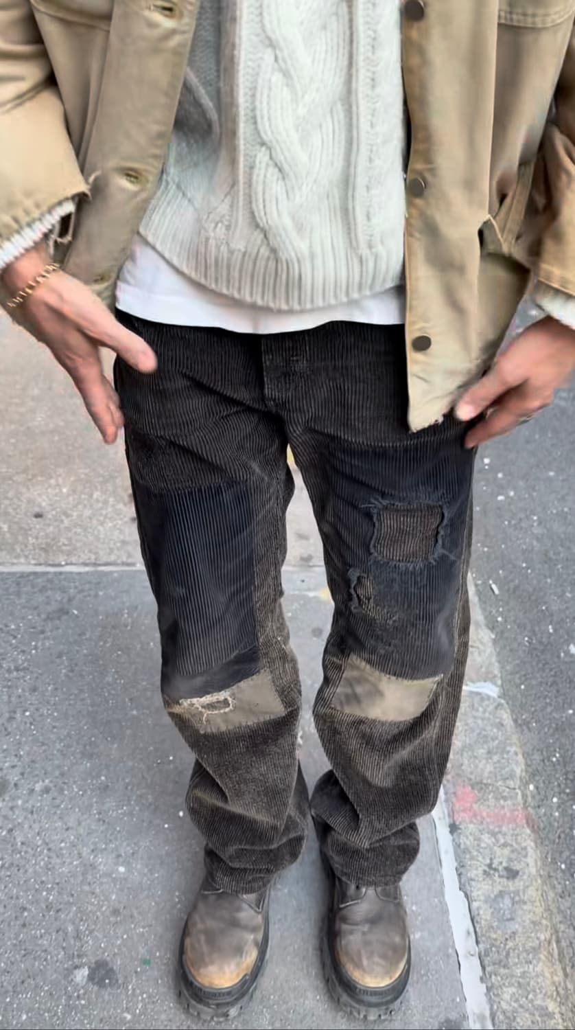 더블알엘 리페어 코튜로이팬츠 29x30 상품이미지1