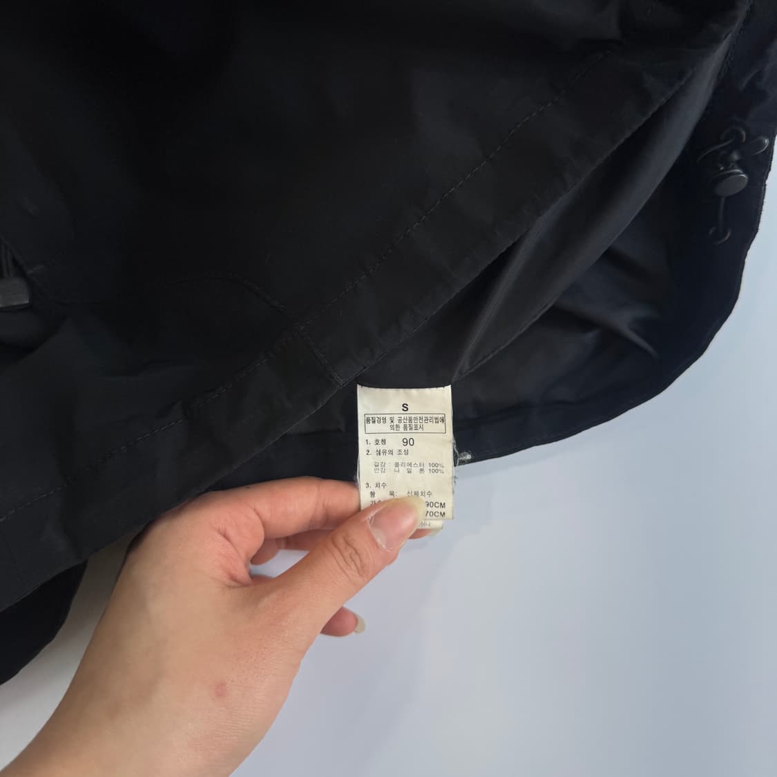The north face 노스페이스 블랙 하이벤트 바람막이 상품이미지6