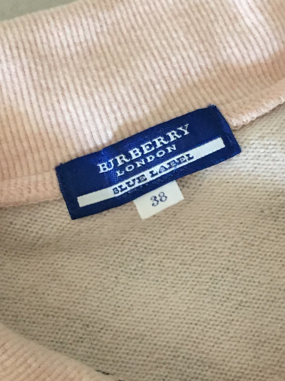 버버리 핑크 노바 체크 집업 져지 러블리 히메 라떼 갸루 러블리 로걀 상품이미지2