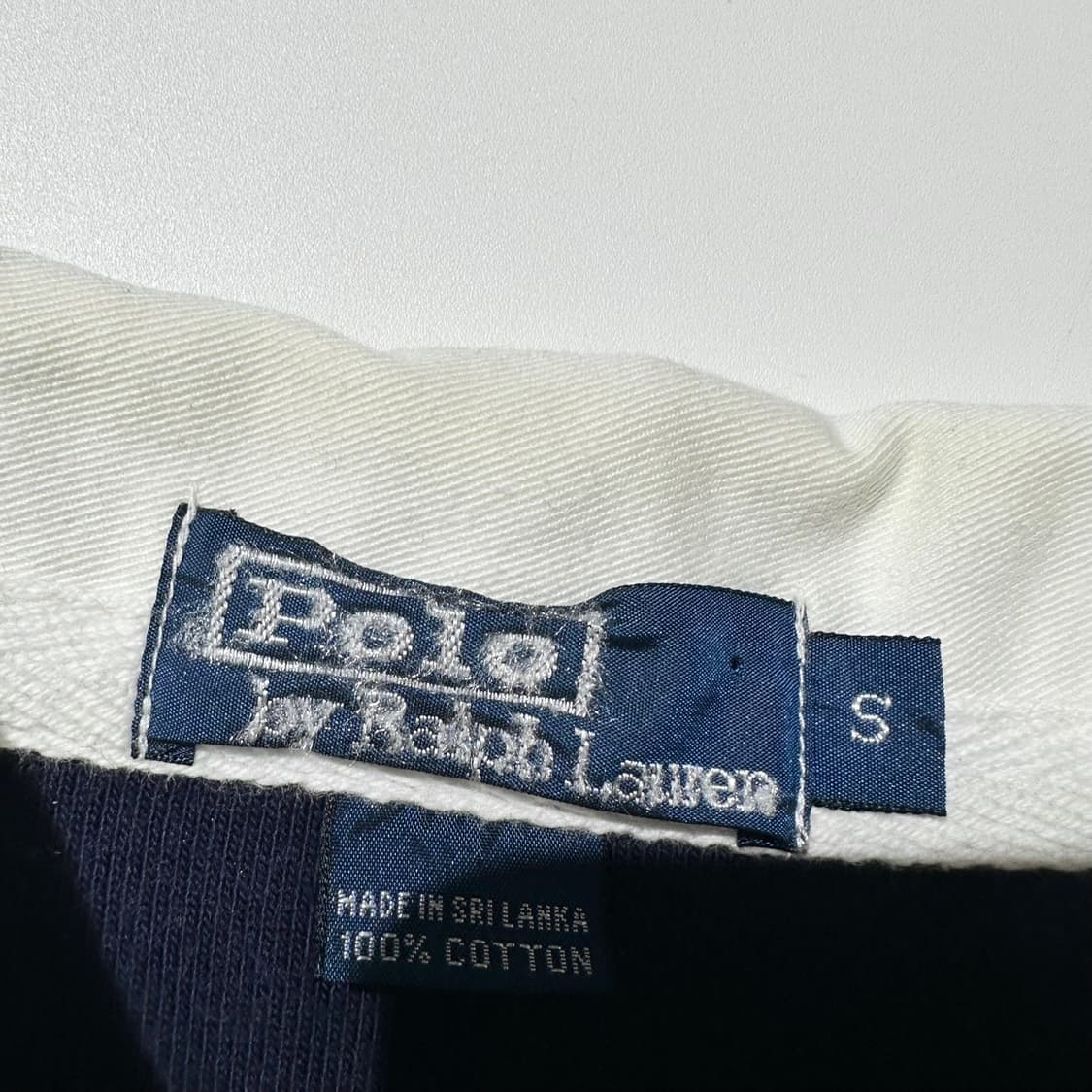 폴로 랄프로렌 럭비 카라 티셔츠 네이비 상품이미지4
