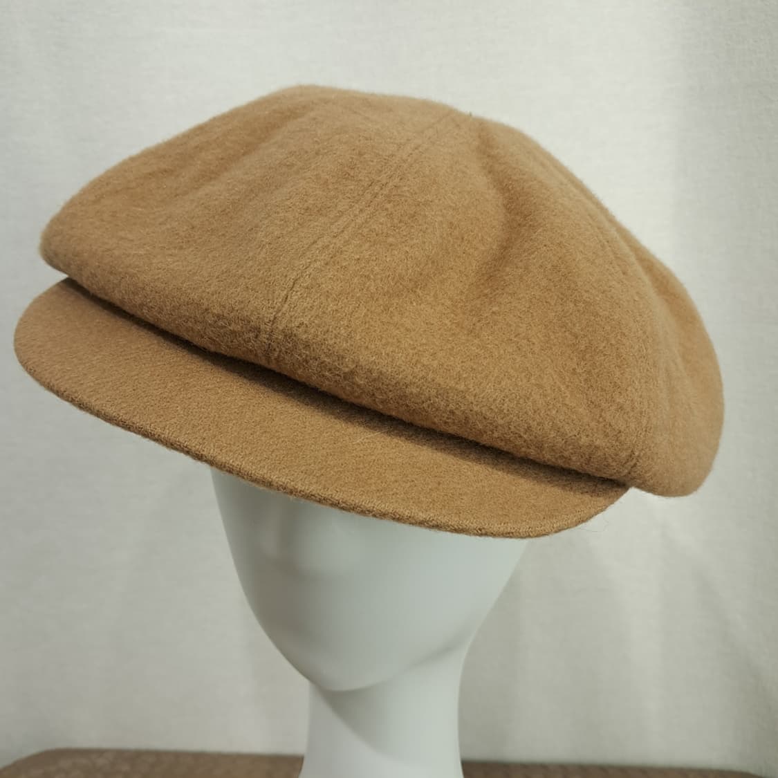 CL198 에르메스 캐시미어 자카드안감 카멜 뉴스보이캡 상품이미지2