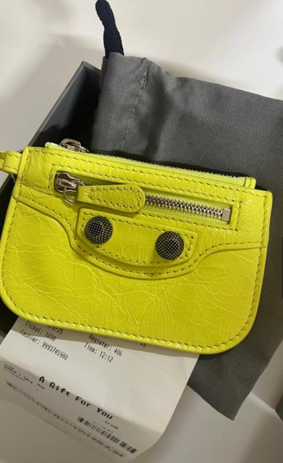 (새상품) 발렌시아가 르카골 램스킨 카드지갑 발렌시아가카드지갑 상품이미지2