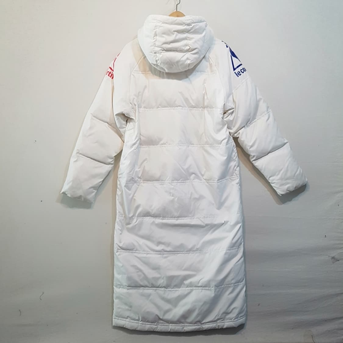 르꼬끄 다운 롱 패딩 화이트 상품이미지4