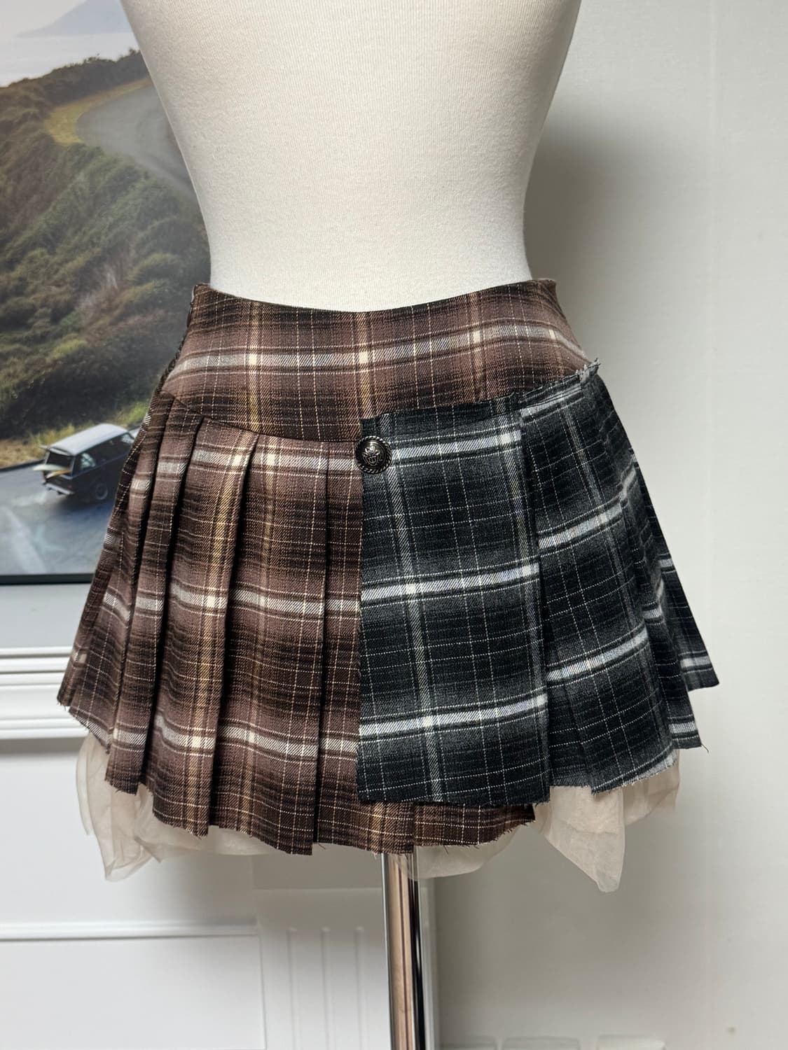 아이보리 체인 니트 빈티지무드 코디세트 상품이미지2