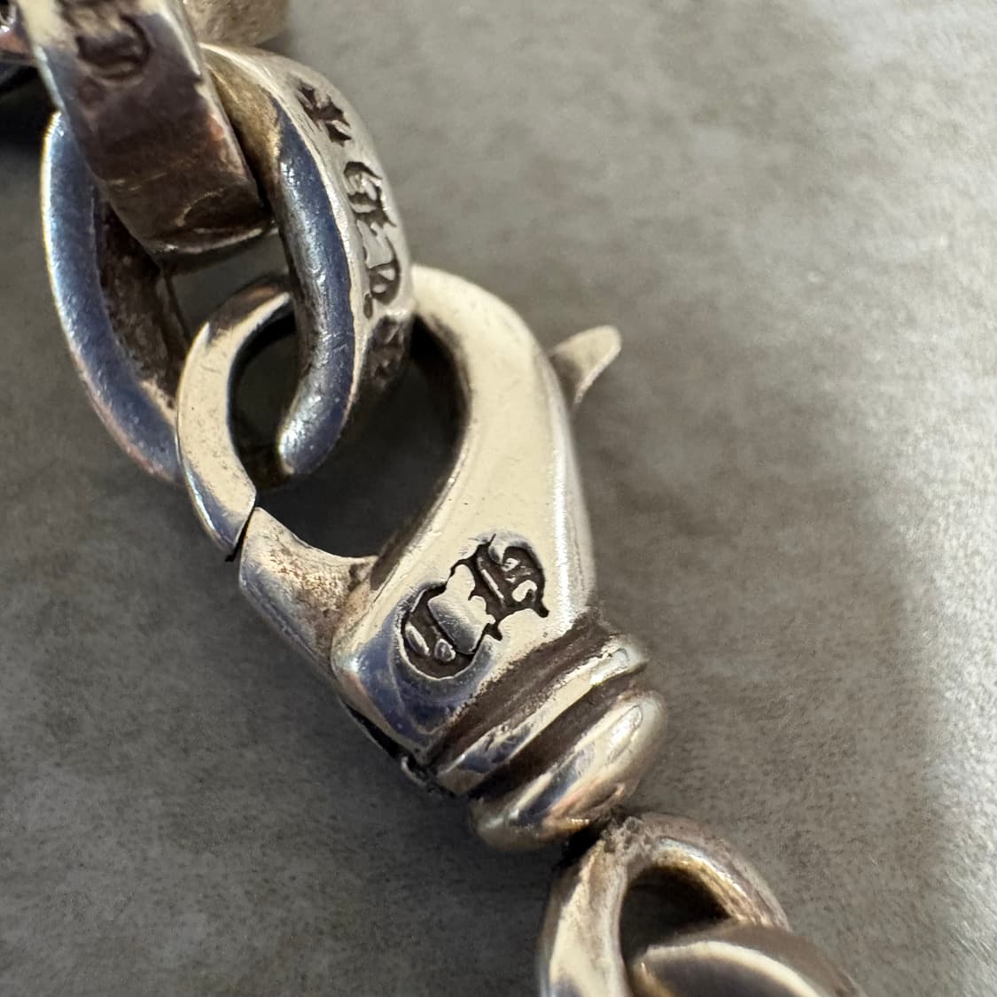 크롬하츠 페이퍼체인 라지 팔찌 상품이미지3