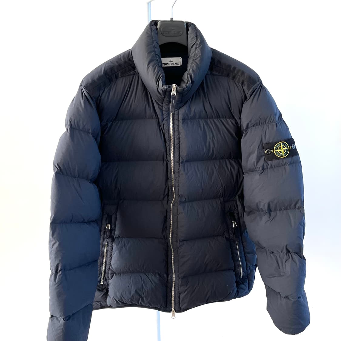 [S급/XL] 스톤아일랜드 심리스 패딩 다크네이비 상품이미지1