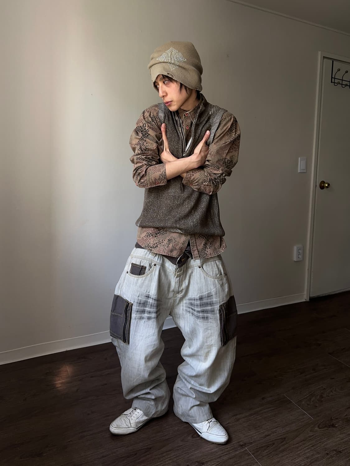 Vicious Circle Flavor 리버스 워시드 팬츠 상품이미지2