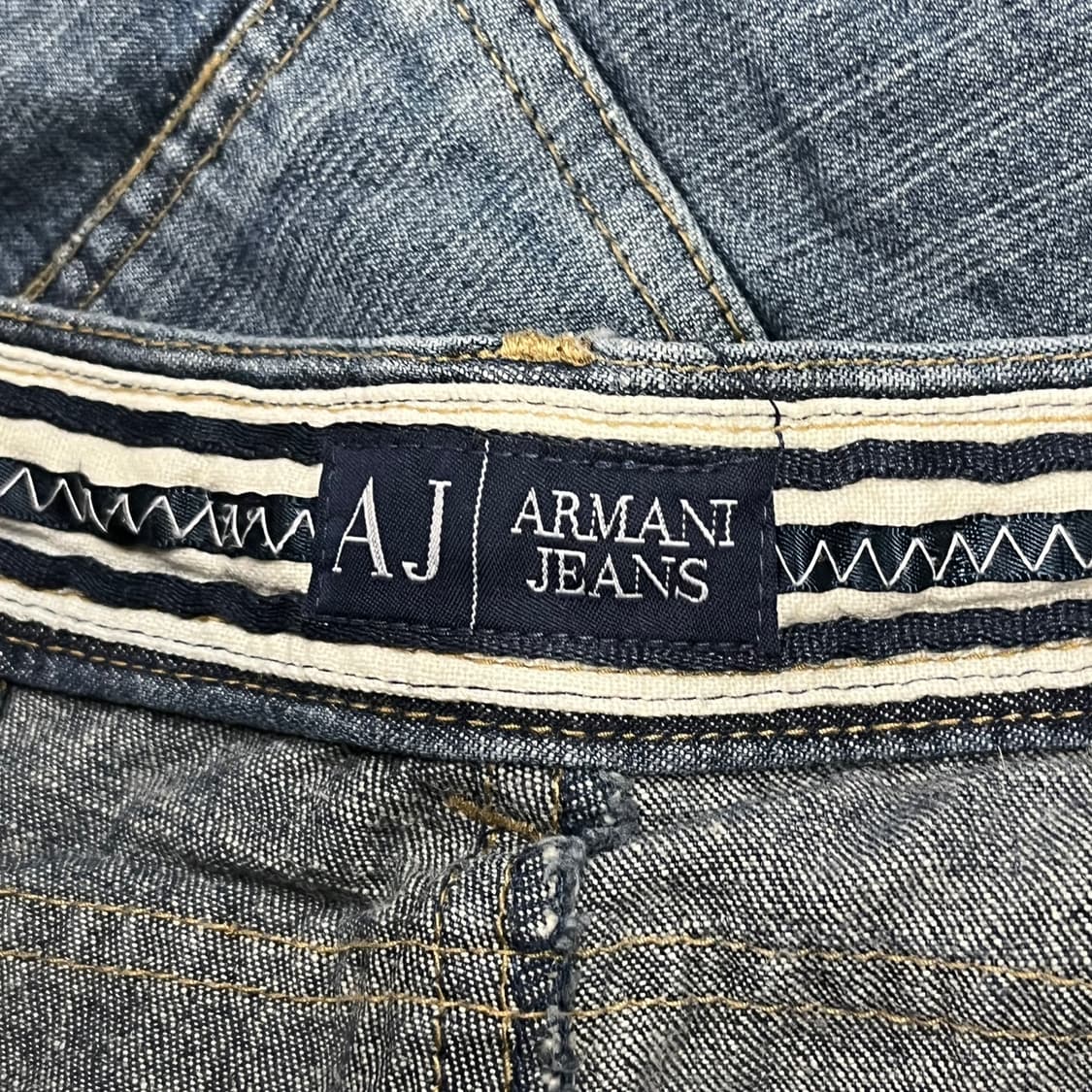 [정품/36] 아르마니 진스 데님 조거 팬츠  상품이미지5