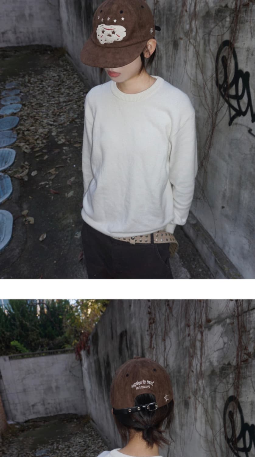 [새상품] 아오이로 다크 브라운 볼캡 상품이미지2