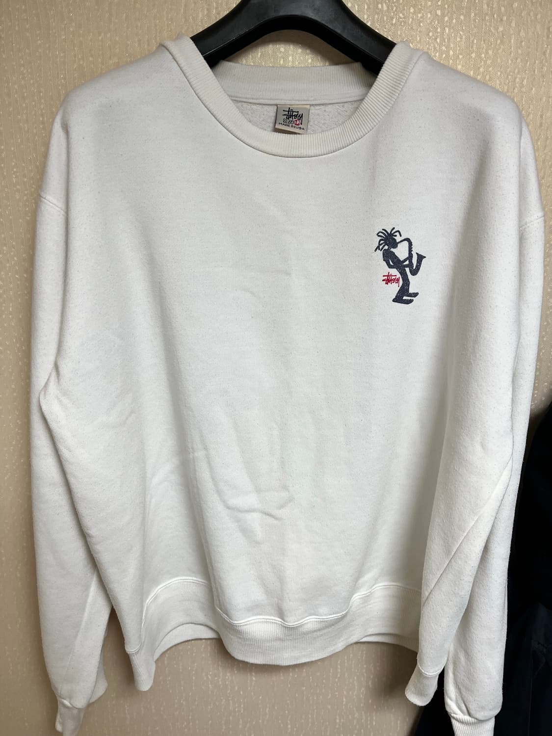 (급처) 90s 스투시 재즈맨 맨투맨 L 판매 상품이미지1