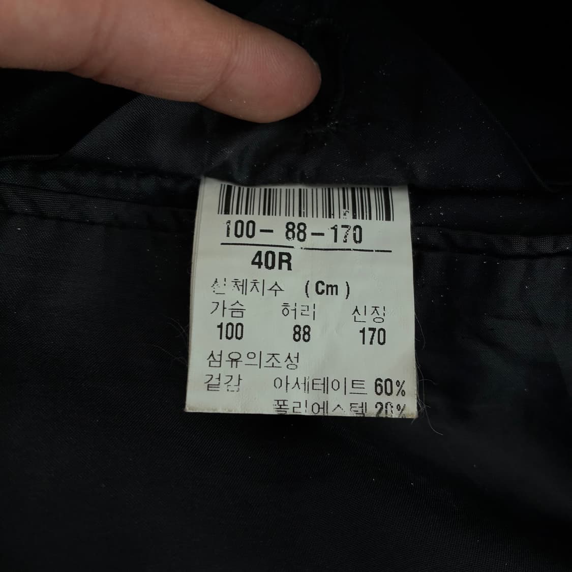 Yves Saint Laurent  이브생로랑 미니멀 블랙 블레이져 상품이미지6