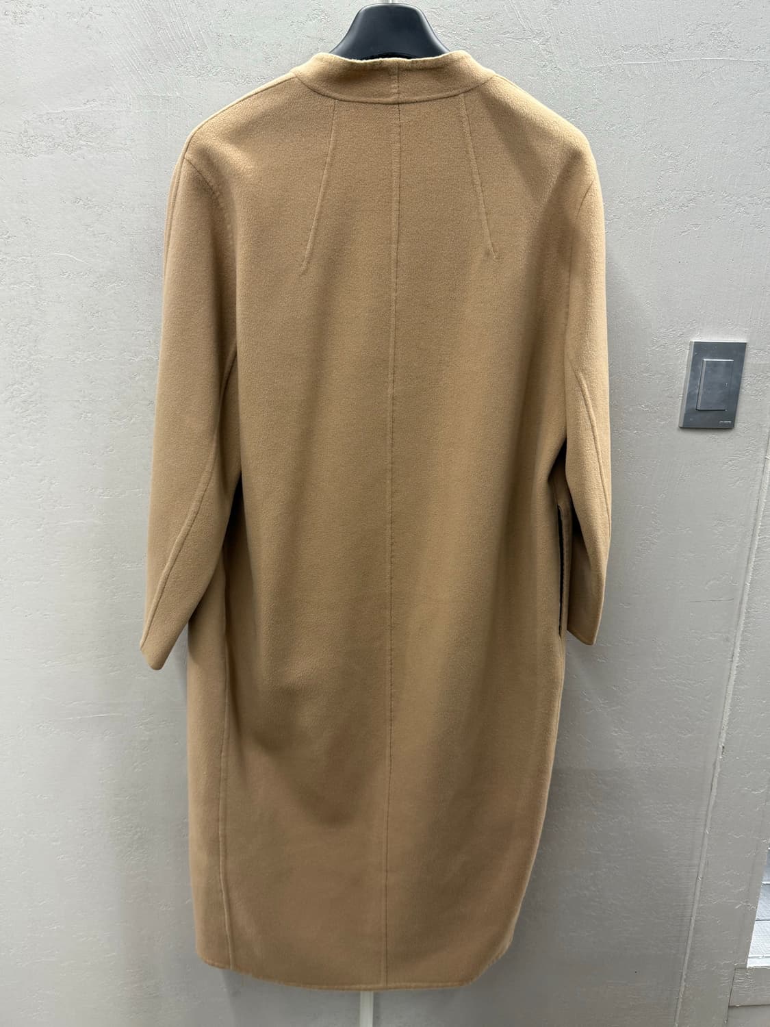 SYSTEM 시스템 모 캐시미어 울 코트 베이지 상품이미지7