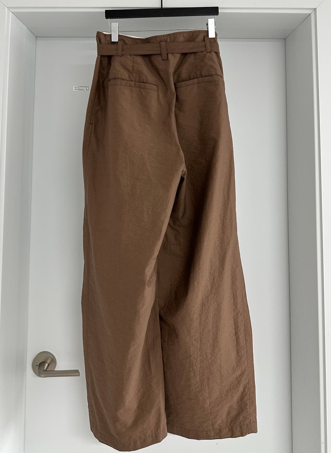 [시스템 / SYSTEM] 여성 브라운 와이드 팬츠 상품이미지2