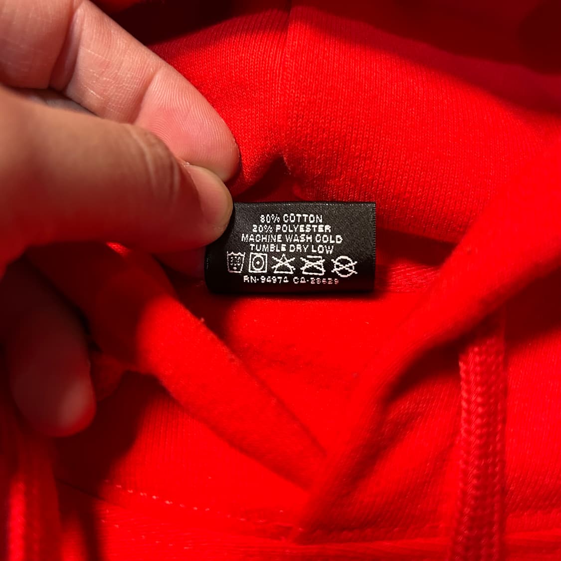 [2XL] 스투시 서퍼맨 후드티 레드 상품이미지5