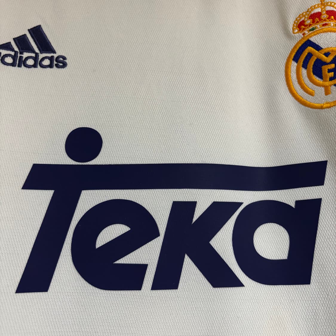 00-01 레알 마드리드 홈 리그 피구 유니폼 상품이미지3