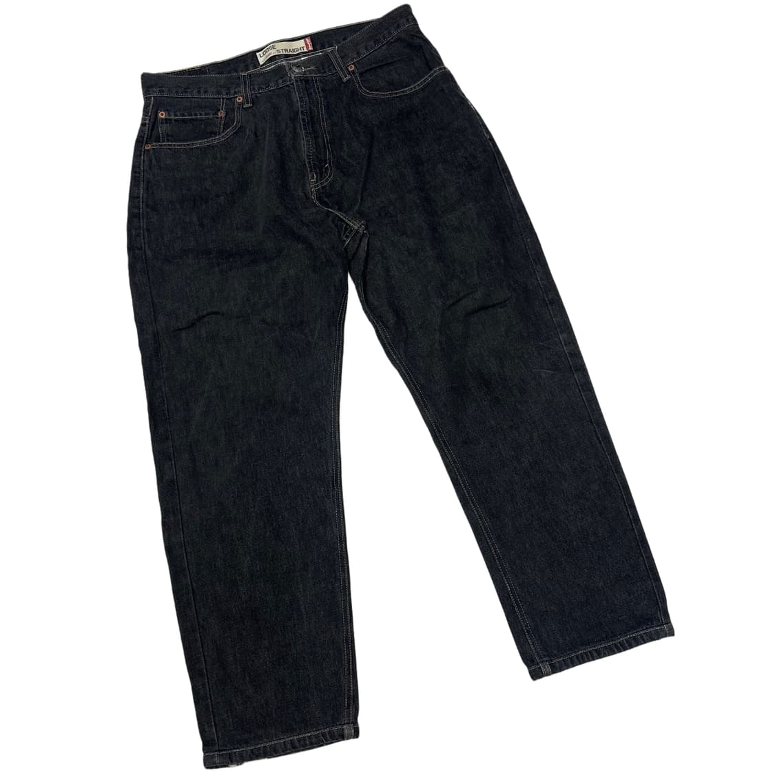 리바이스 569 스트레이트 루즈핏 흑청데님진 34 상품이미지1