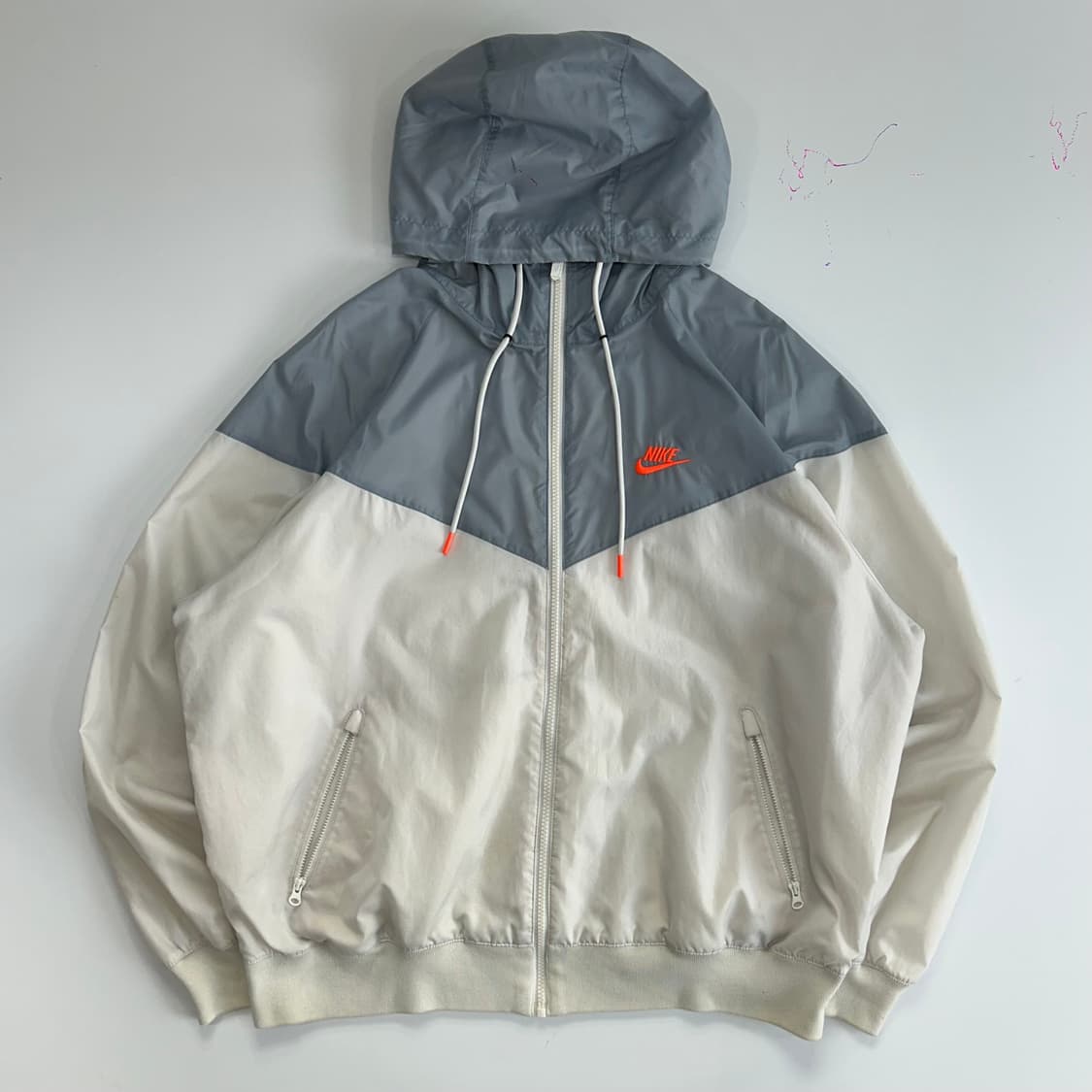 Nike 나이키 스카이블루 배색 바람막이 상품이미지3