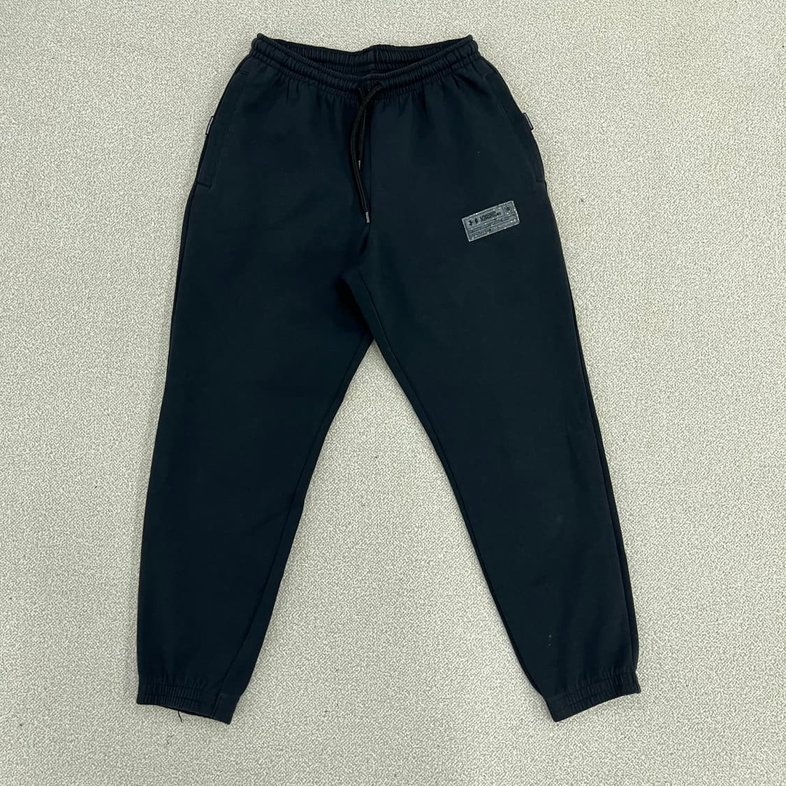 M 언더아머 블랙 조거팬츠 0225M2 상품이미지1