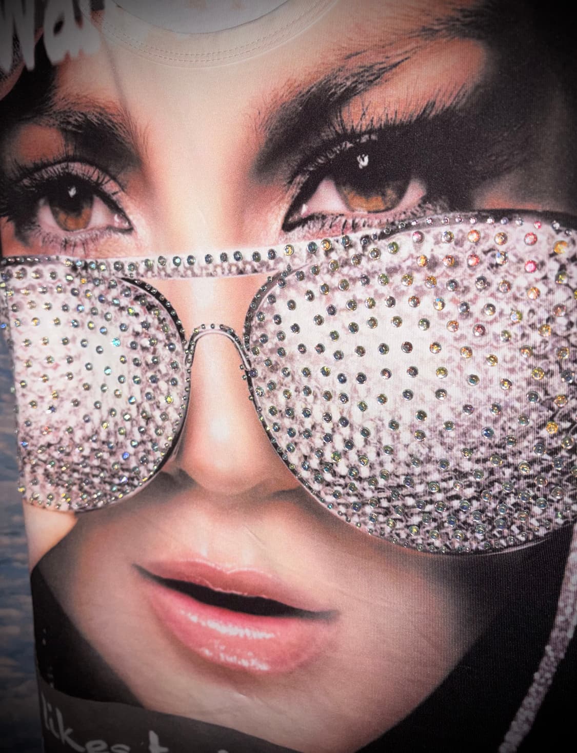 빈티지 y2k 큐빅 레터링 반팔 티셔츠 2000s 상품이미지2