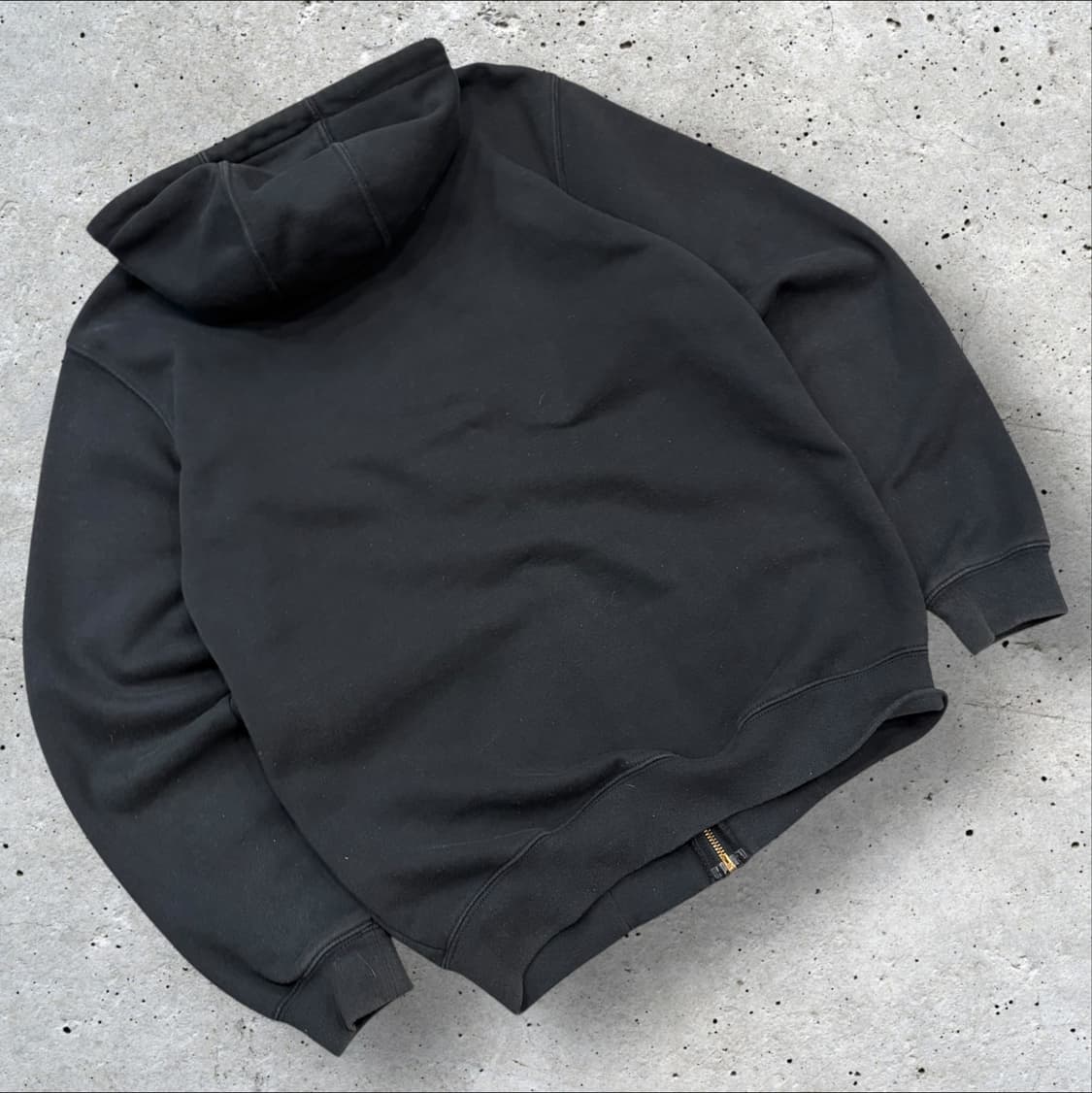 [S] 칼하트 써멀 블랙 스웻 후드집업 블랙 C616 상품이미지2