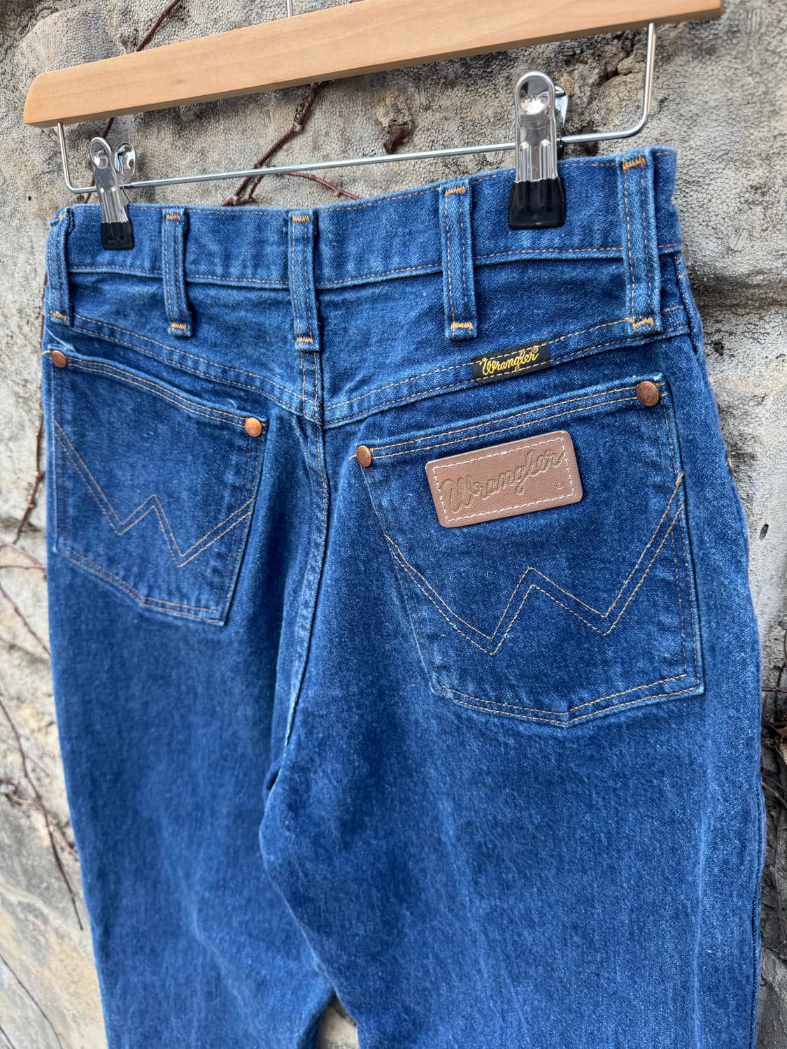 90s 랭글러 빈티지 13mwz 카우보이컷 데님 팬츠 우먼 상품이미지6