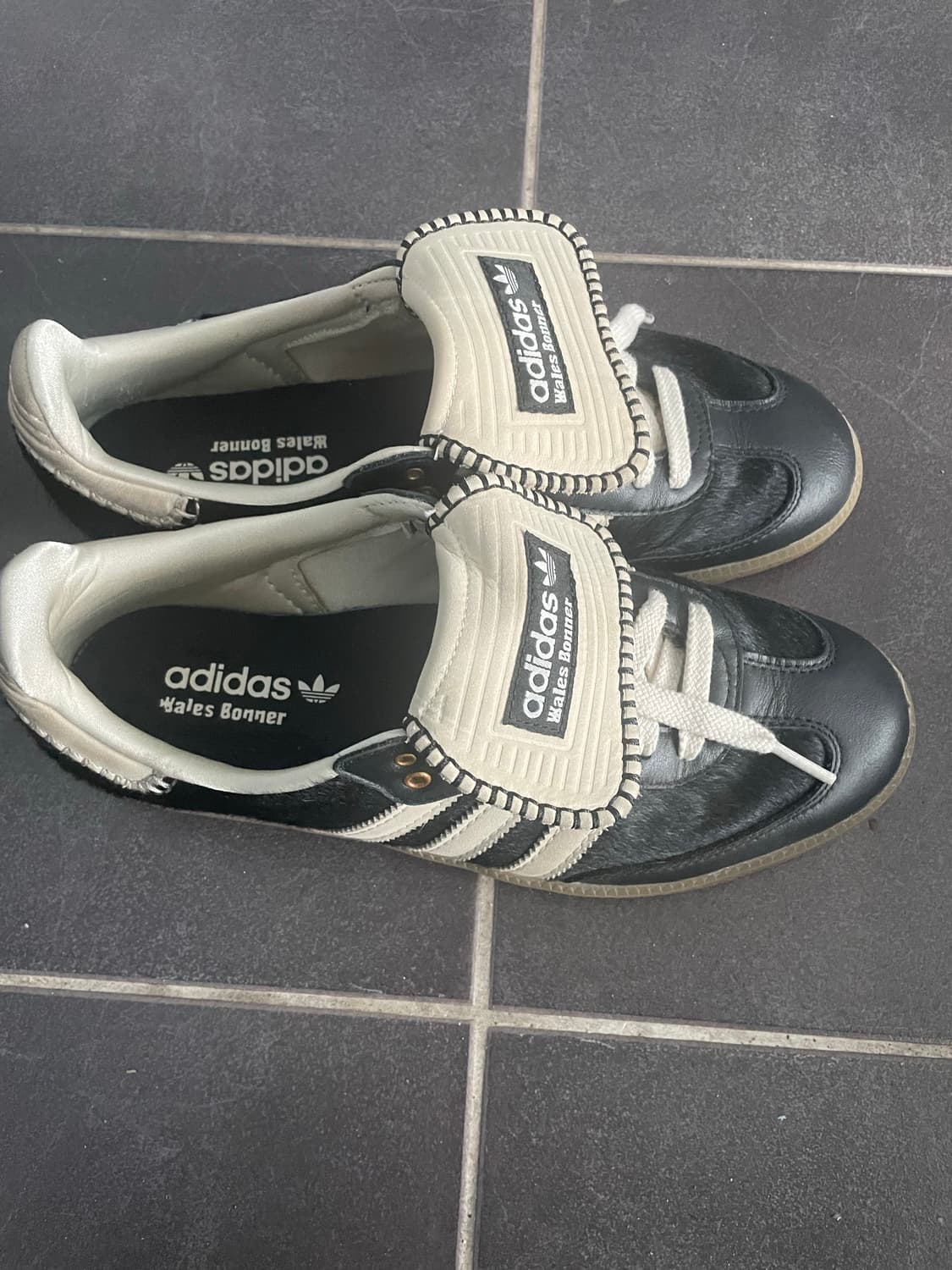 아디다스 웨일즈 보너 삼바 블랙 270 상품이미지4