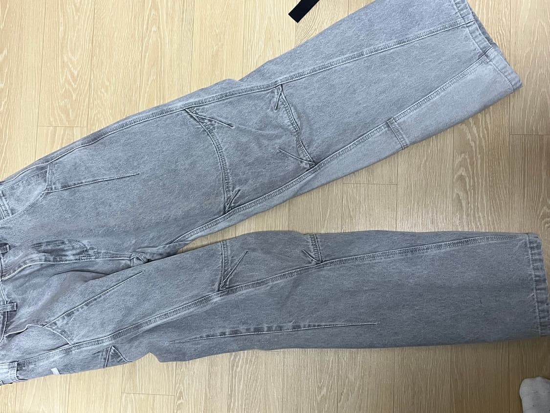 etce 이티씨이 커브드 패널 데님 팬츠 2.0 그레이 상품이미지4