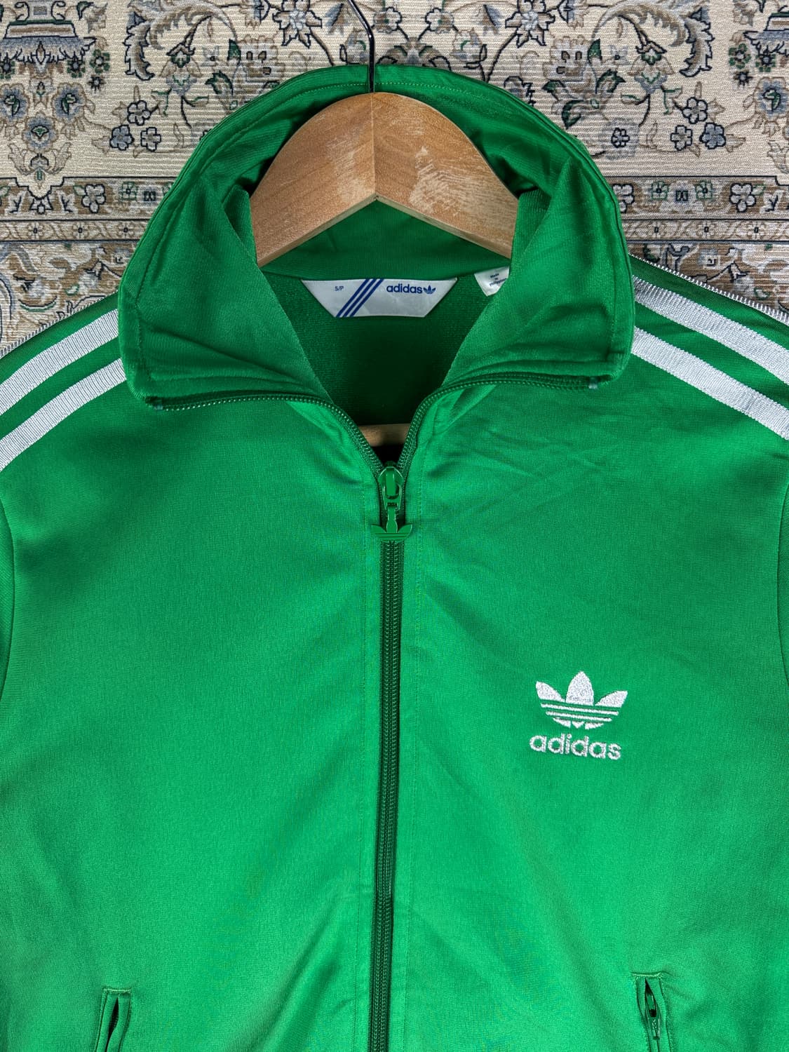 아디다스 그린 실버 파이어버드 트랙탑1605 상품이미지3