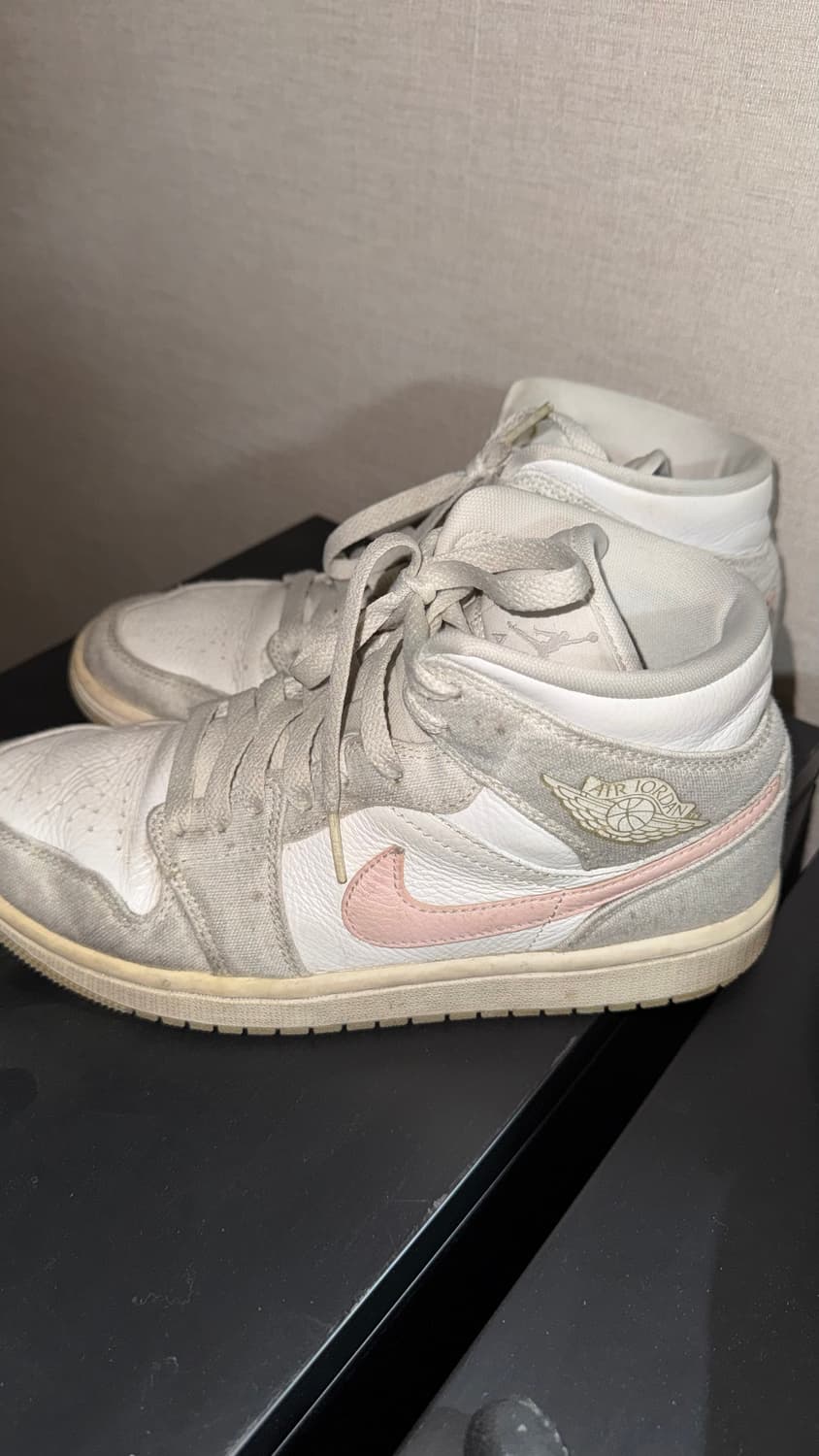 [250/8사이즈] 베이비핑크 나이키 조던 상품이미지1