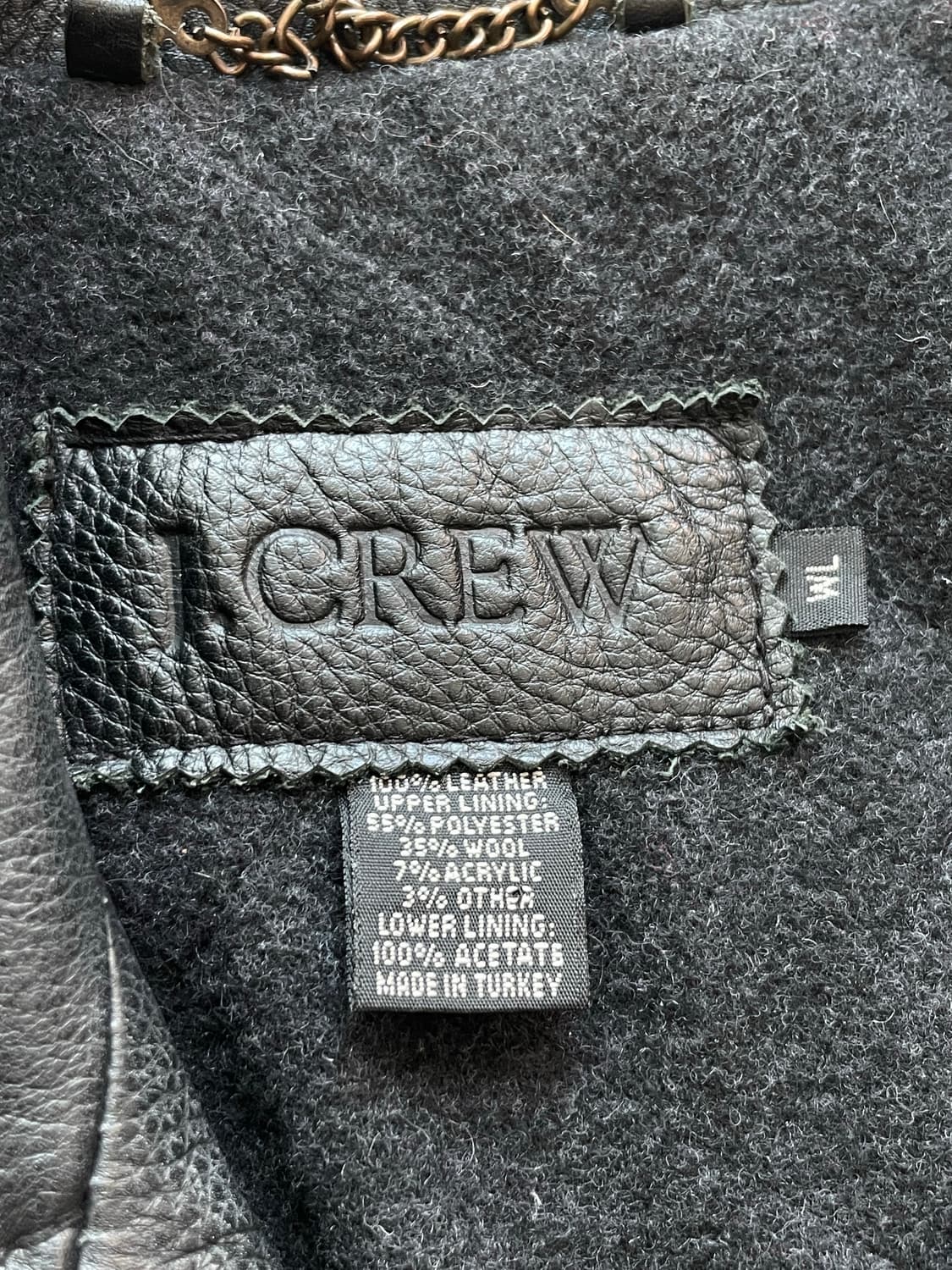 빈티지 제이크루 레더 카코트 상품이미지5