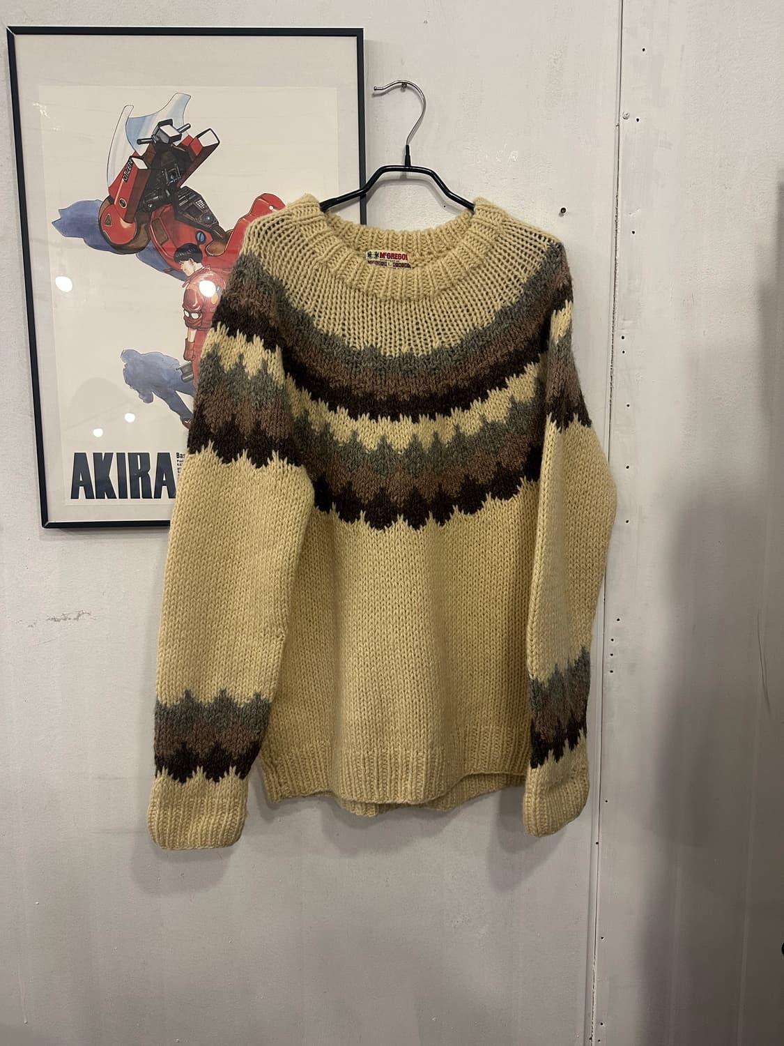 L)맥그리거 헤비울 패턴 니트 상품이미지1