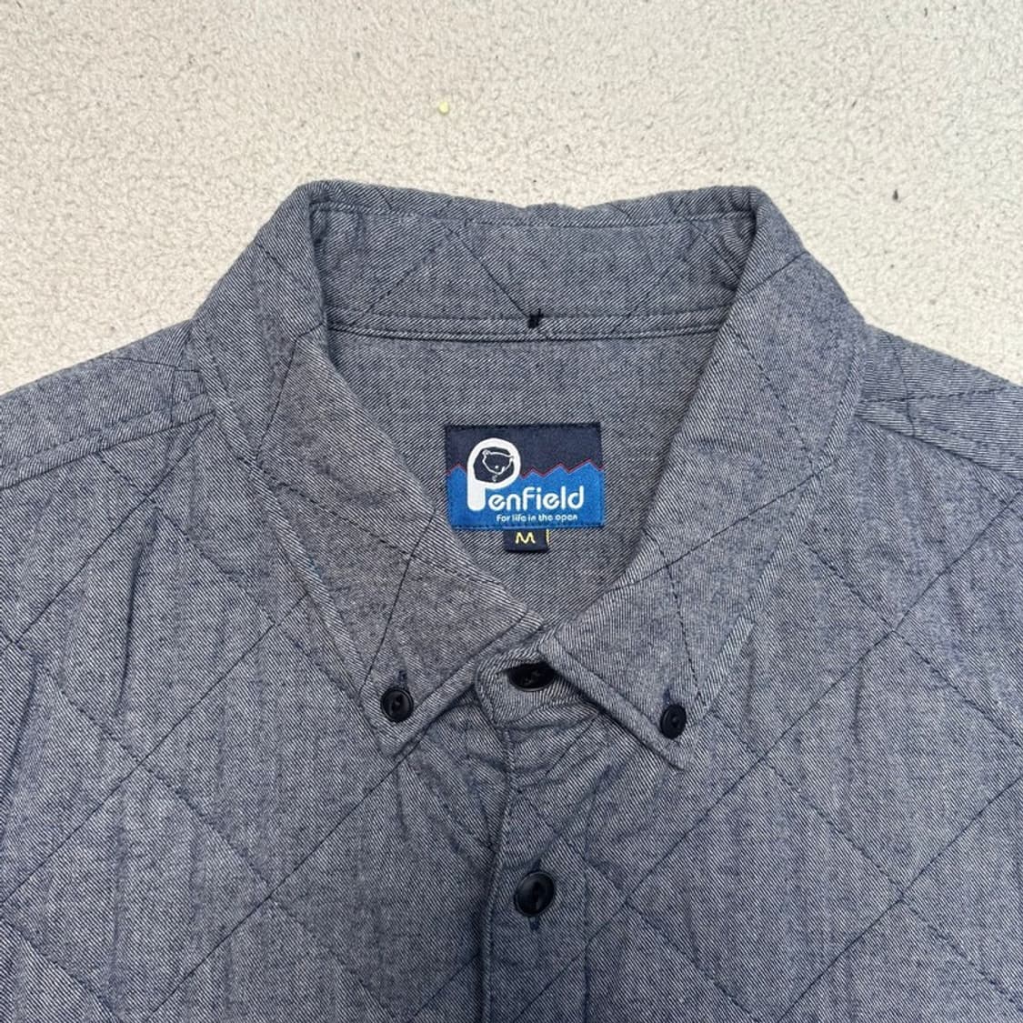 PENFIELD FW 누빔 셔츠 자켓 네이비 M 상품이미지5