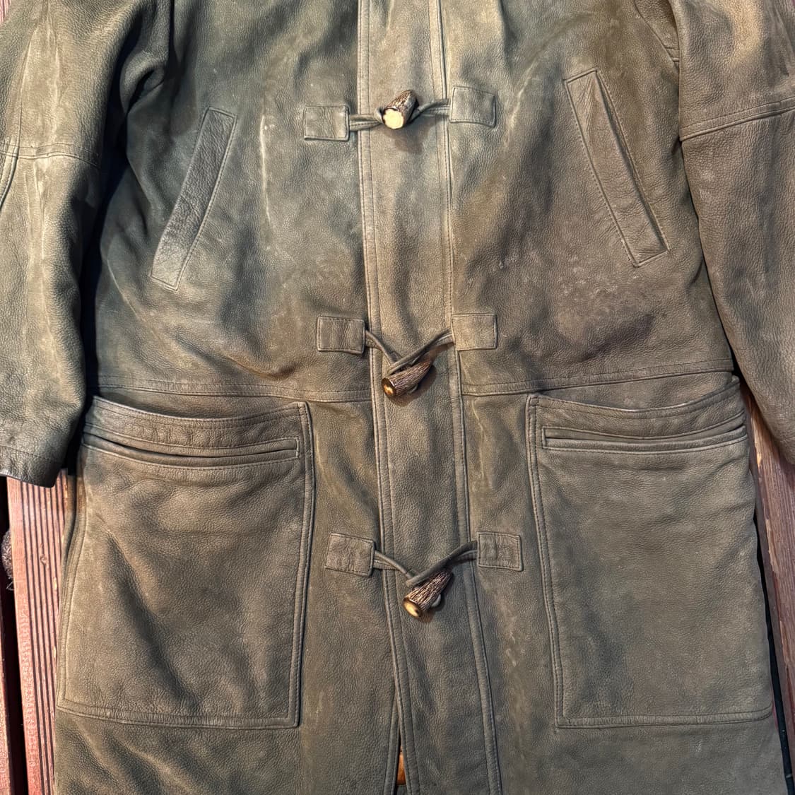 버버리 카키 겨울 코트 상품이미지3