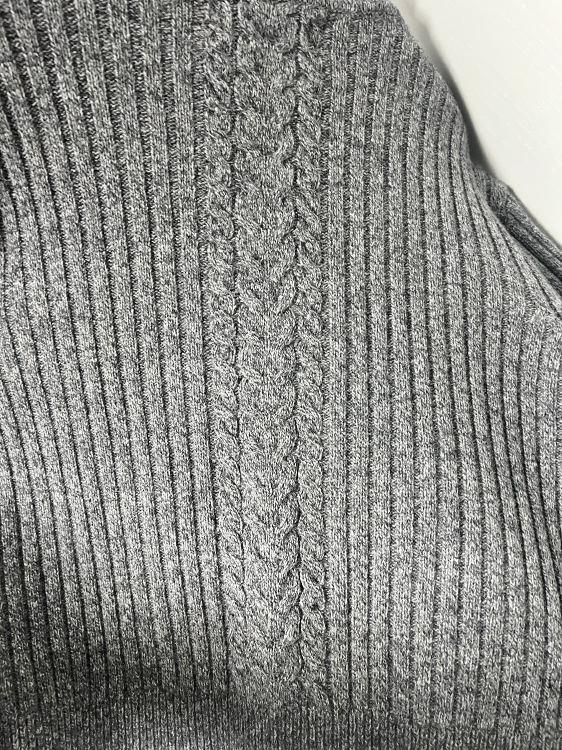 웨이비니스 / 타임리스 카라 풀 집업 니트  / 2 상품이미지5